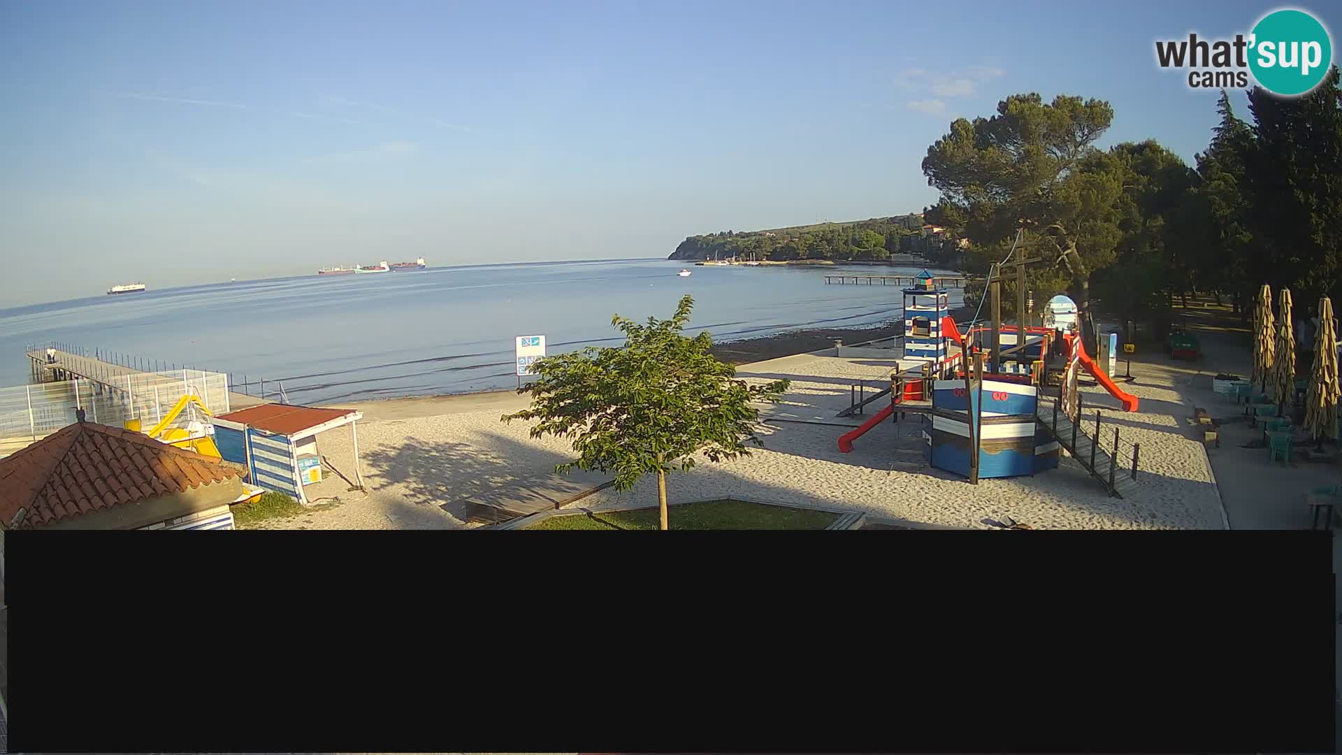 Live webcam Ankaran – Adria Ankaran Hotel & Resort – Slovenia