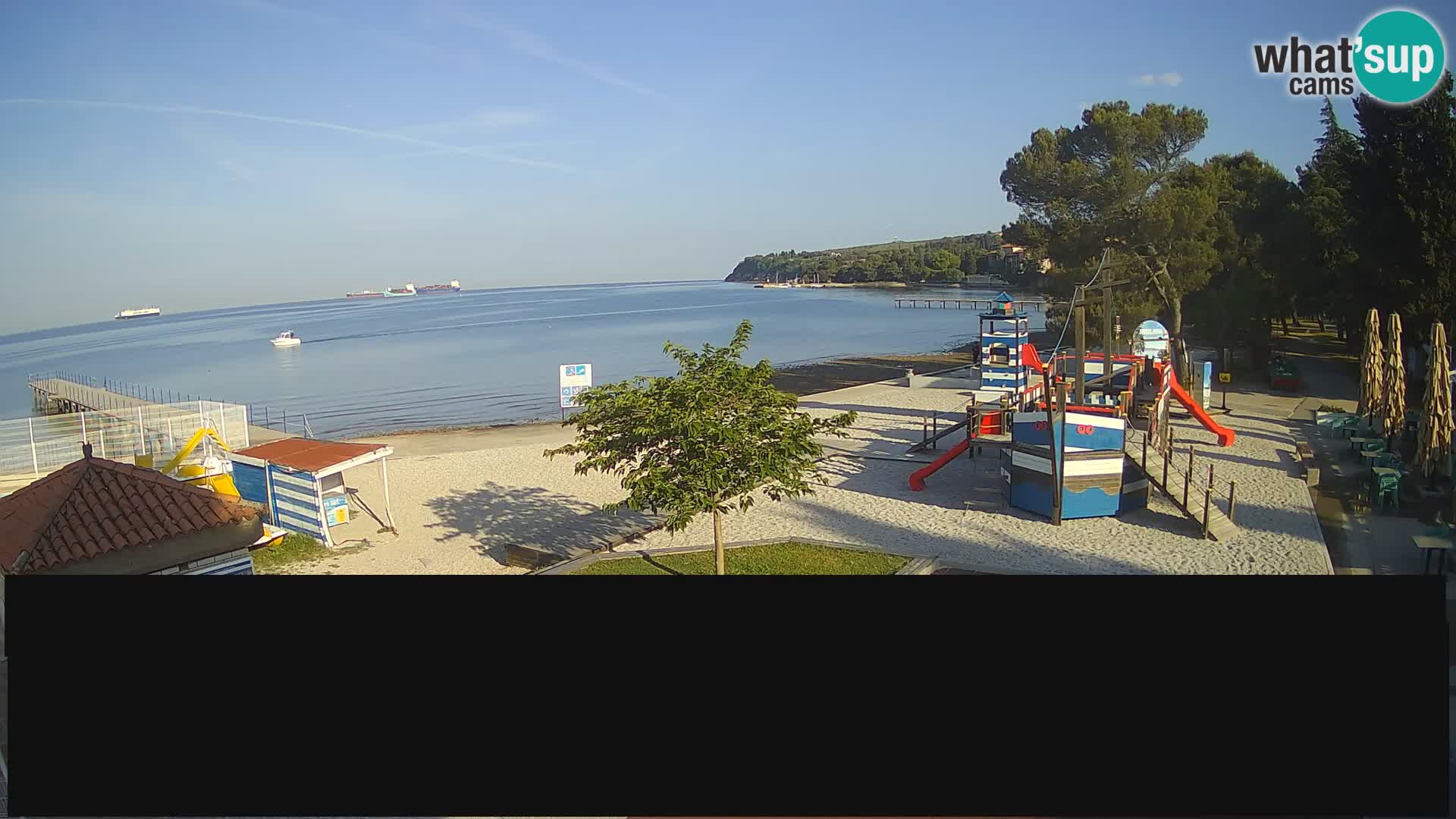 Live webcam Ankaran – Adria Ankaran Hotel & Resort – Slovenia