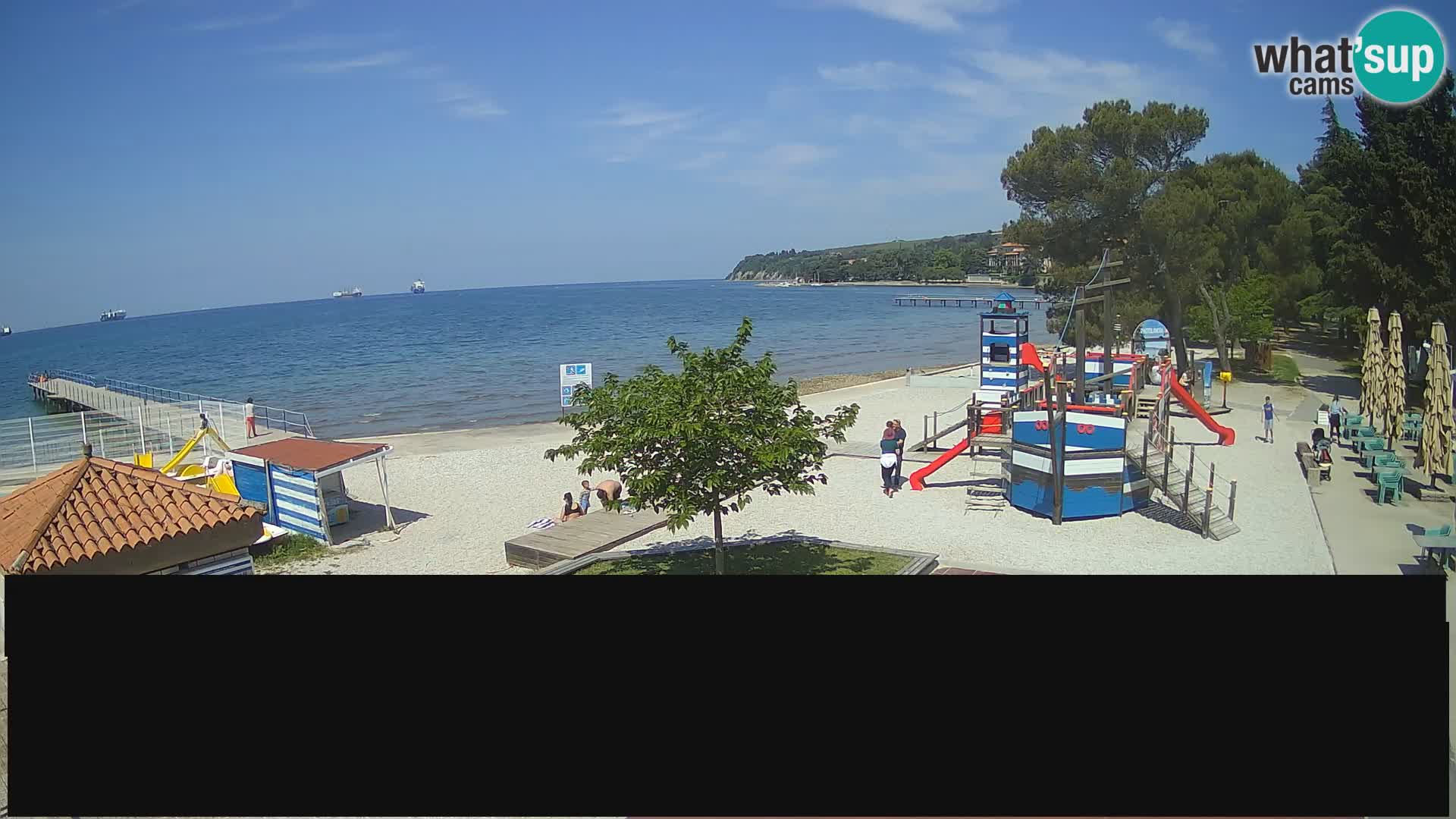 Live webcam Ankarano – Adria Ankaran Hotel & Resort – Slovenia