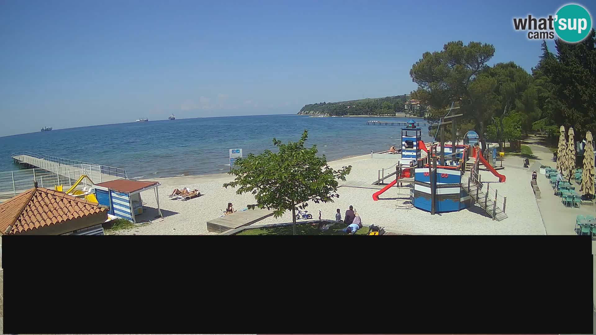 Live webcam Ankarano – Adria Ankaran Hotel & Resort – Slovenia