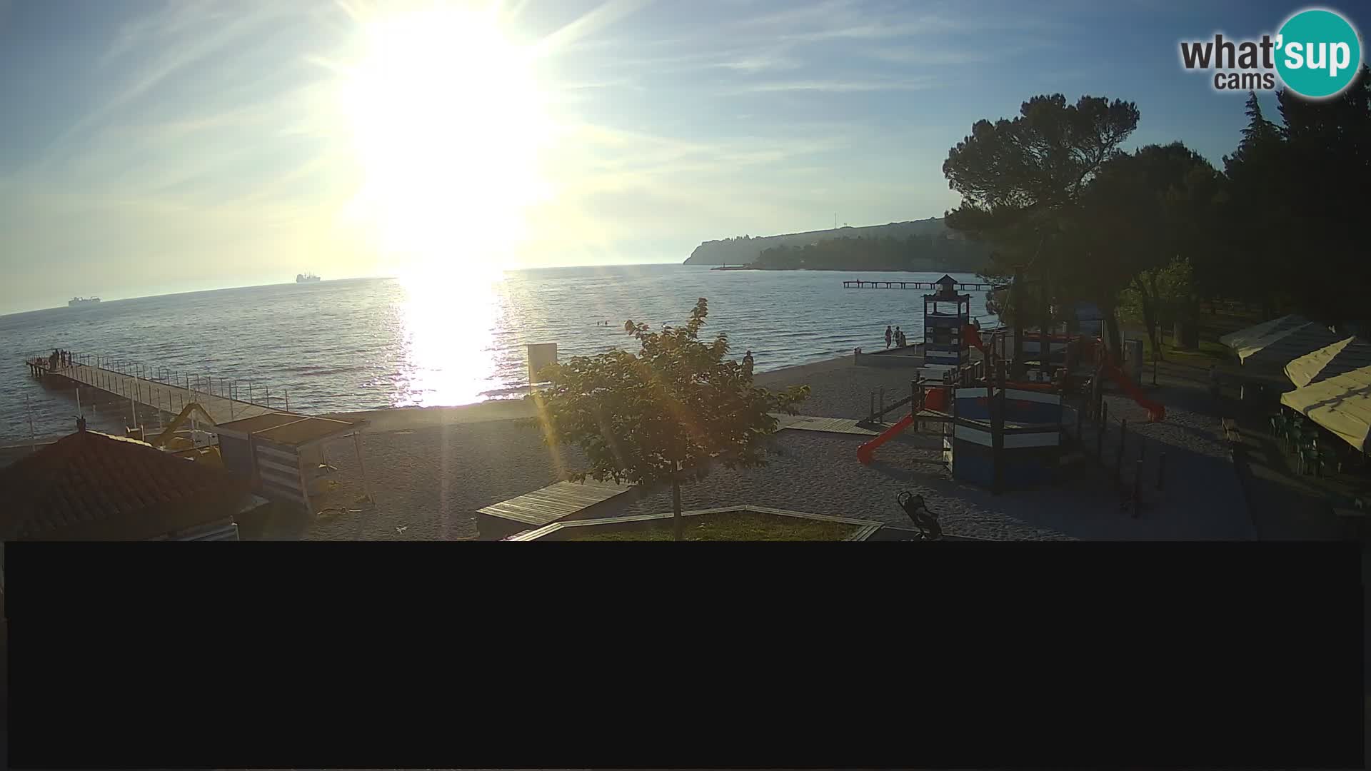 Live webcam Ankaran – Adria Ankaran Hotel & Resort – Slovenia