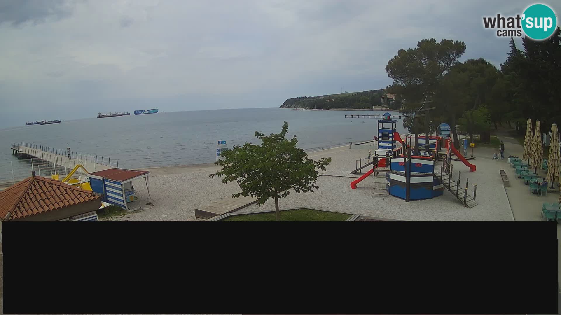 Webcam en direct Ankaran – Adria Ankaran Hotel & Resort – Slovénie