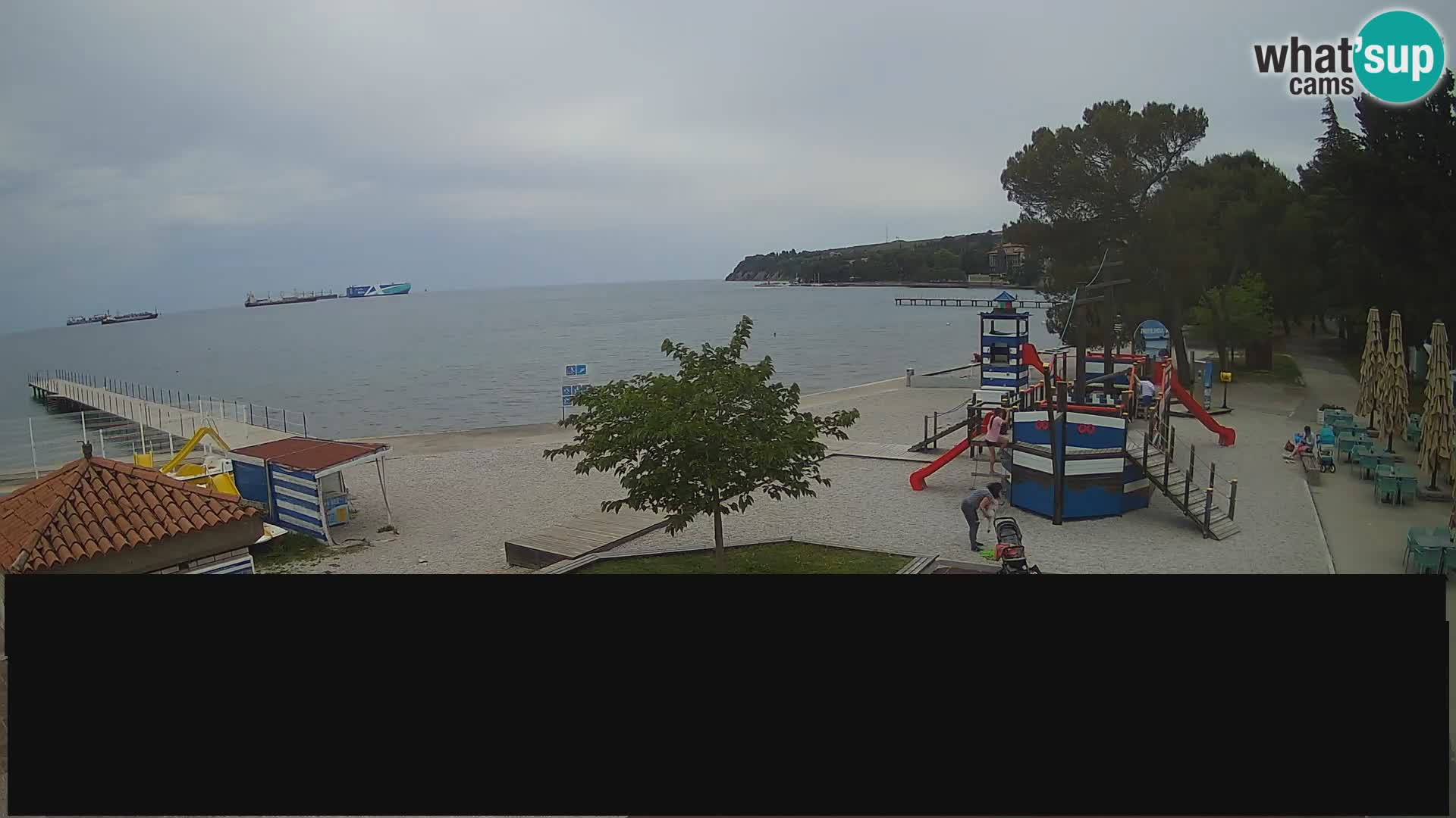 Webcam en direct Ankaran – Adria Ankaran Hotel & Resort – Slovénie