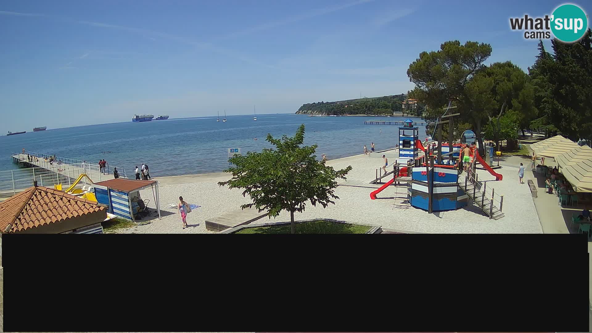 Web kamera uživo Ankaran – Adria Ankaran Hotel & Resort – Slovenija