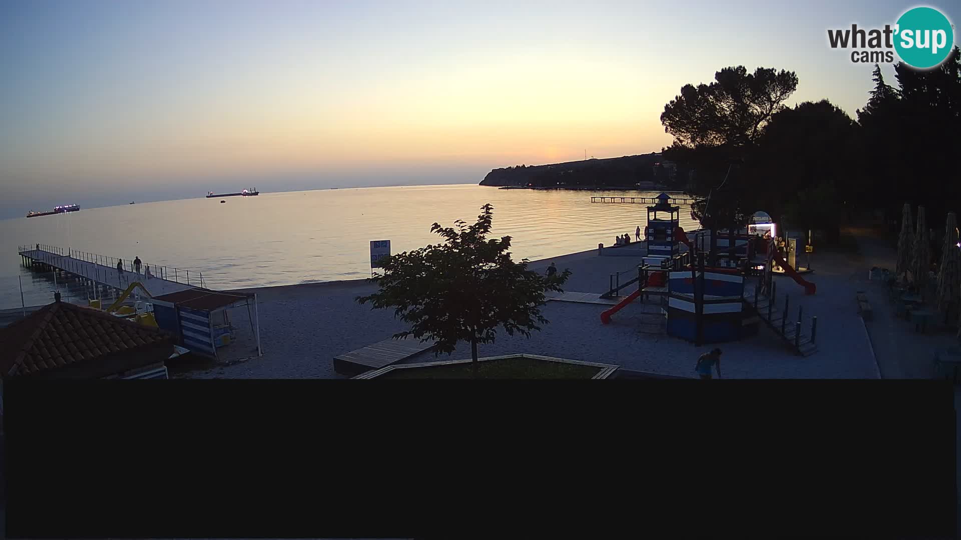 Web kamera uživo Ankaran – Adria Ankaran Hotel & Resort – Slovenija