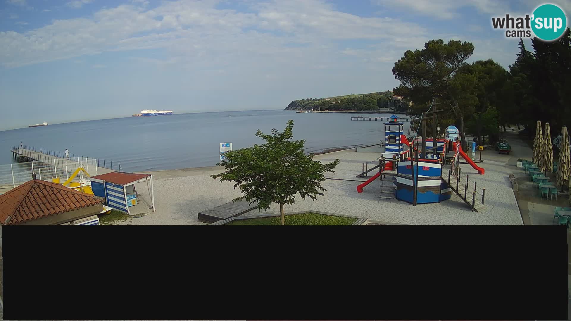 Live Webcam Ankaran – Adria Ankaran Hotel & Resort – Slowenien