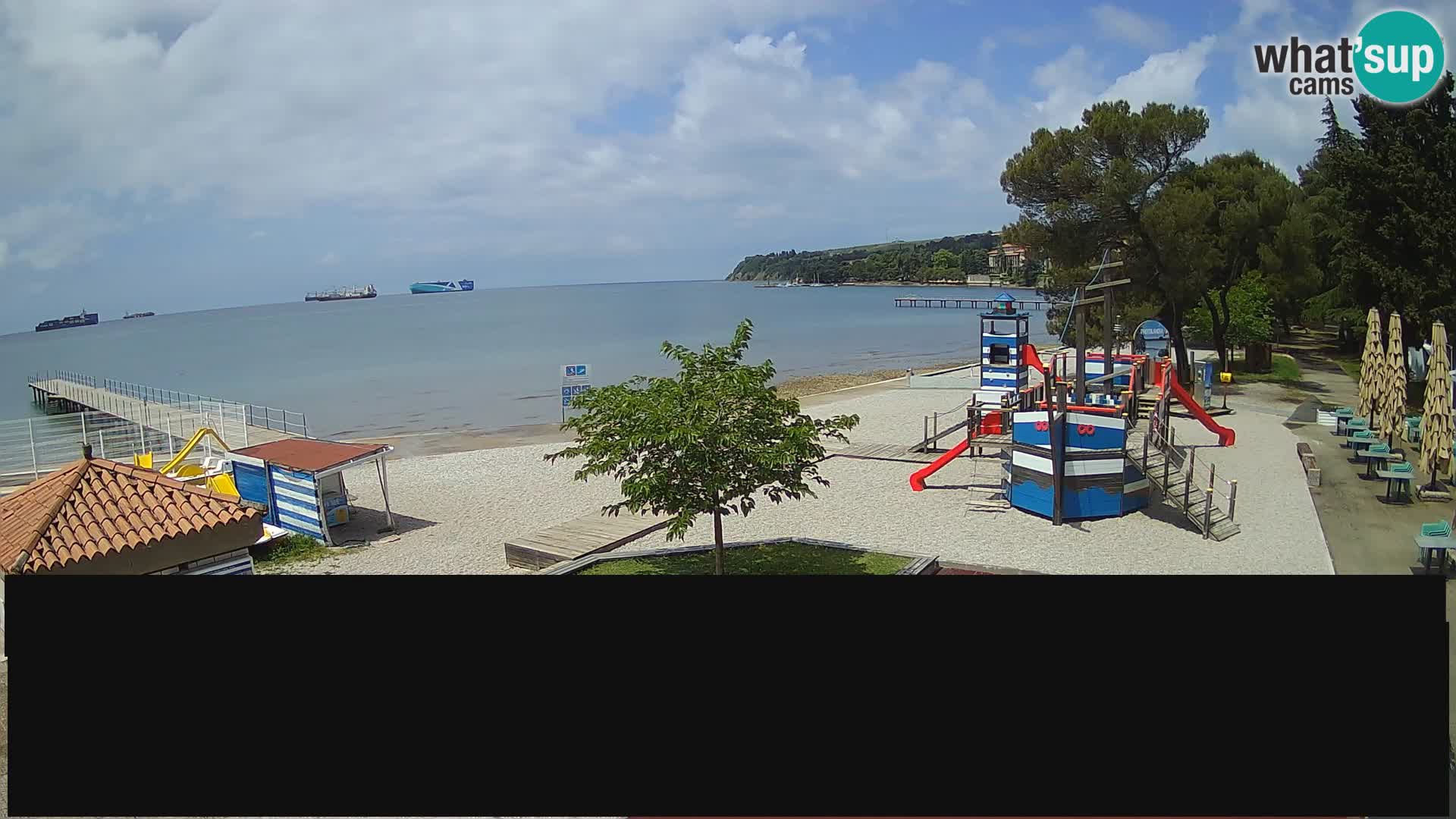 Live webcam Ankarano – Adria Ankaran Hotel & Resort – Slovenia