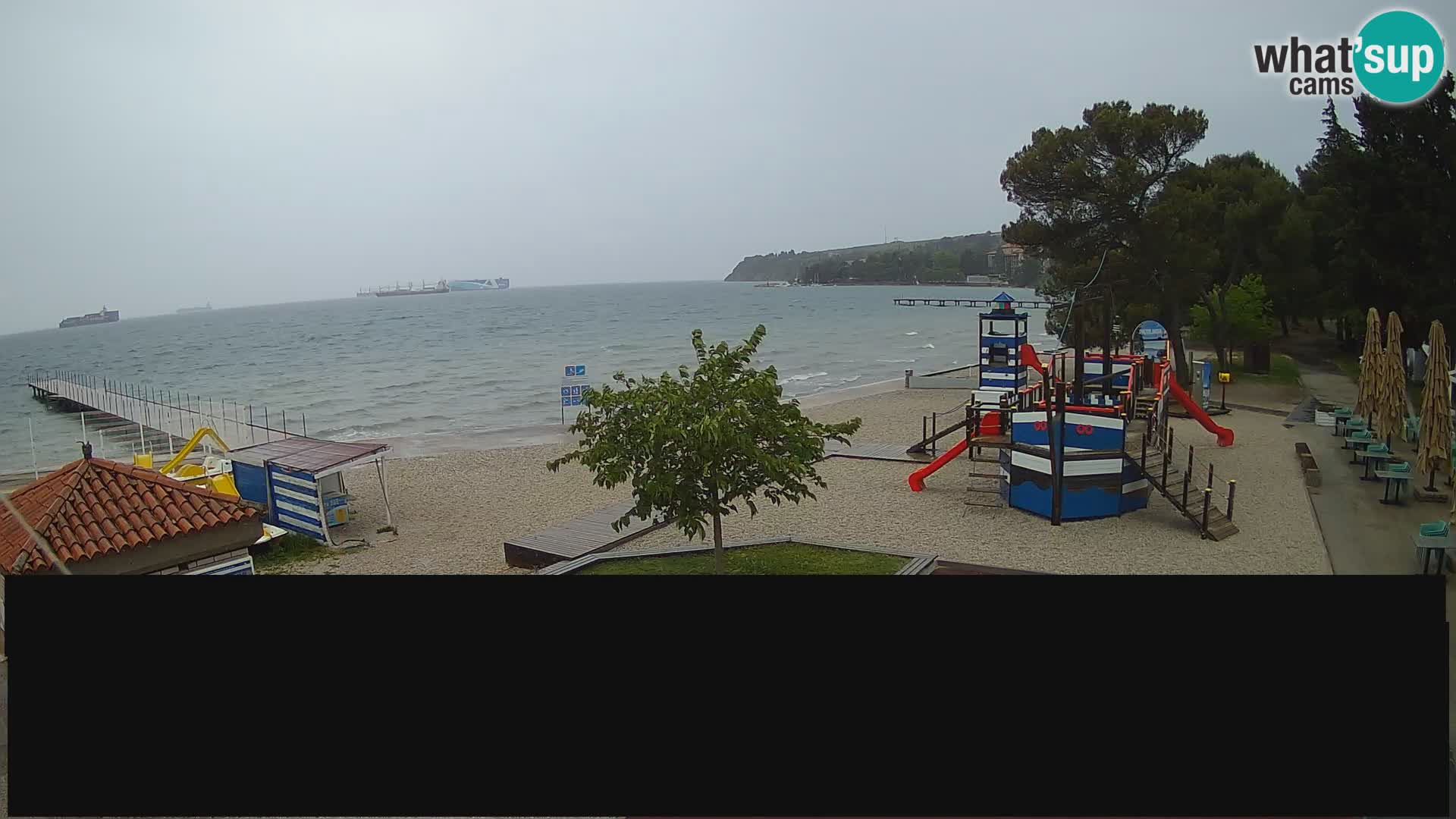Webcam en direct Ankaran – Adria Ankaran Hotel & Resort – Slovénie