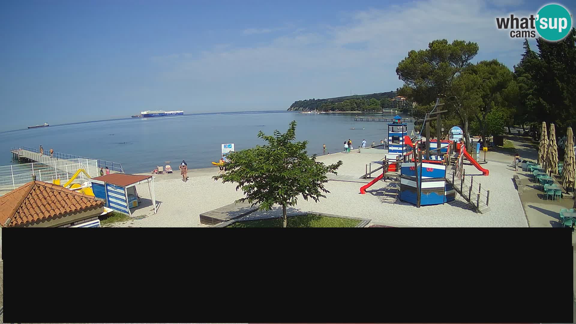 Live webcam Ankarano – Adria Ankaran Hotel & Resort – Slovenia