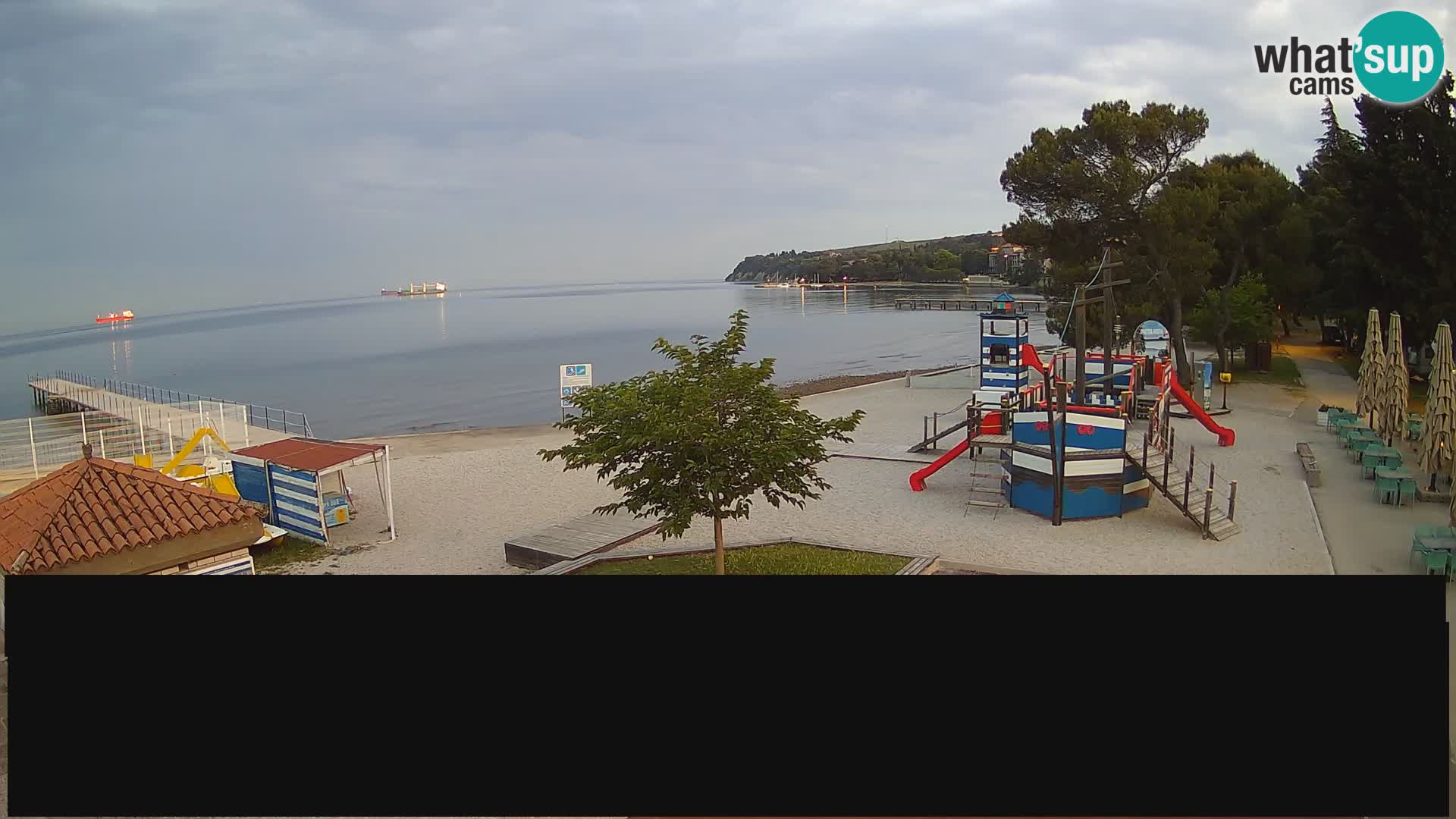 Live webcam Ankarano – Adria Ankaran Hotel & Resort – Slovenia