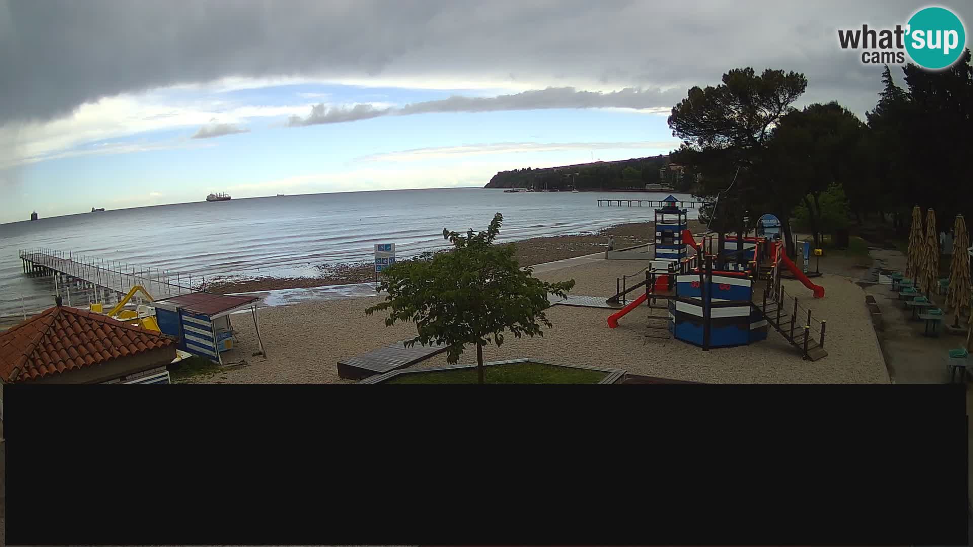 Live webcam Ankaran – Adria Ankaran Hotel & Resort – Slovenia