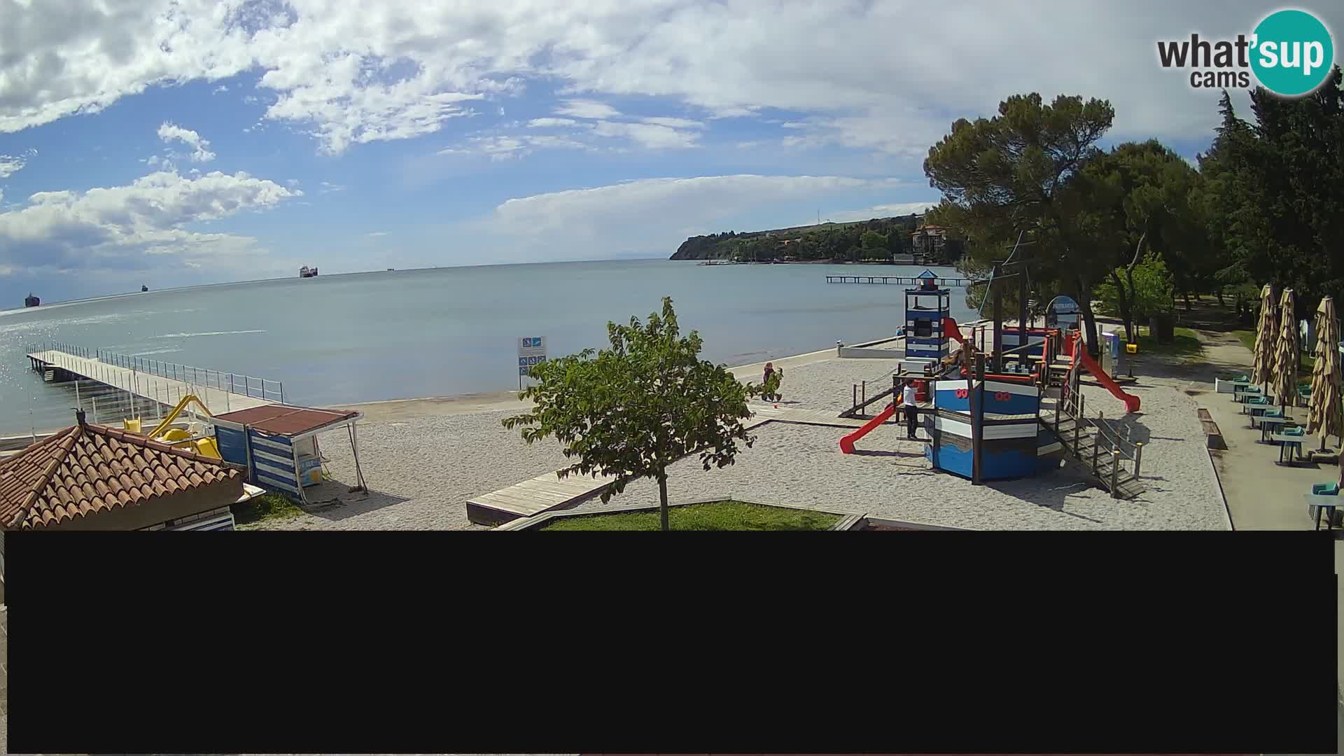 Web kamera uživo Ankaran – Adria Ankaran Hotel & Resort – Slovenija