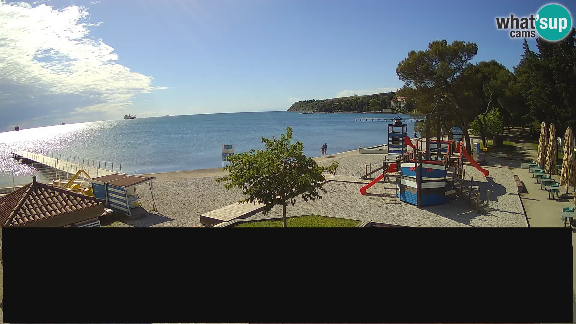 Live webcam Ankaran – Adria Ankaran Hotel & Resort – Slovenia