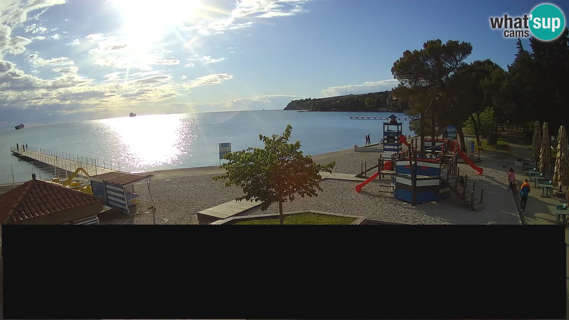 Live webcam Ankarano – Adria Ankaran Hotel & Resort – Slovenia