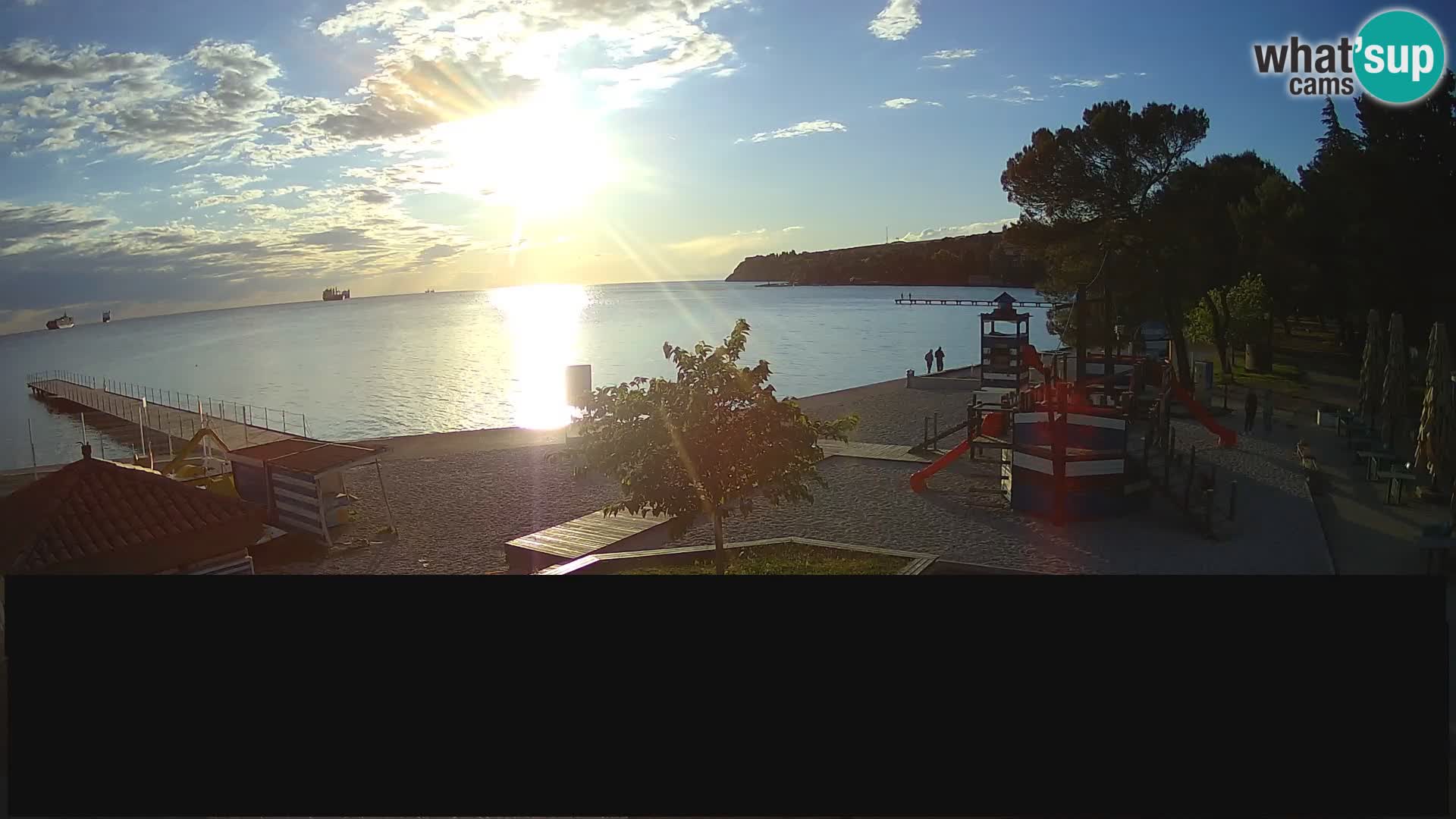 Webcam en direct Ankaran – Adria Ankaran Hotel & Resort – Slovénie