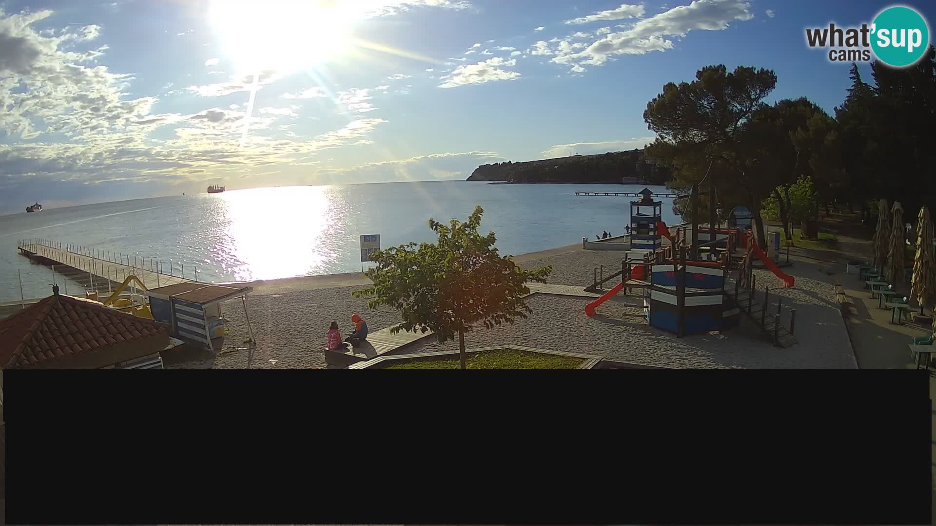 Live webcam Ankarano – Adria Ankaran Hotel & Resort – Slovenia