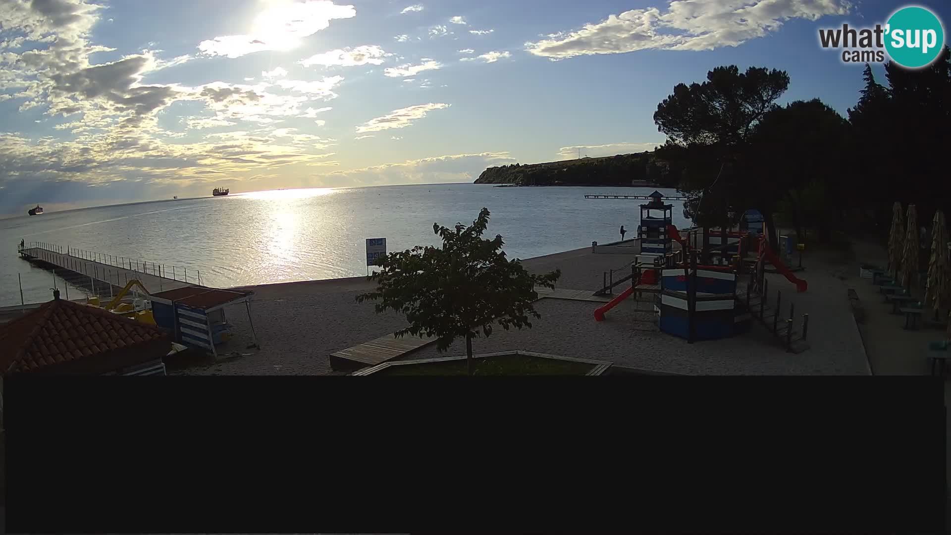 Live webcam Ankaran – Adria Ankaran Hotel & Resort – Slovenia