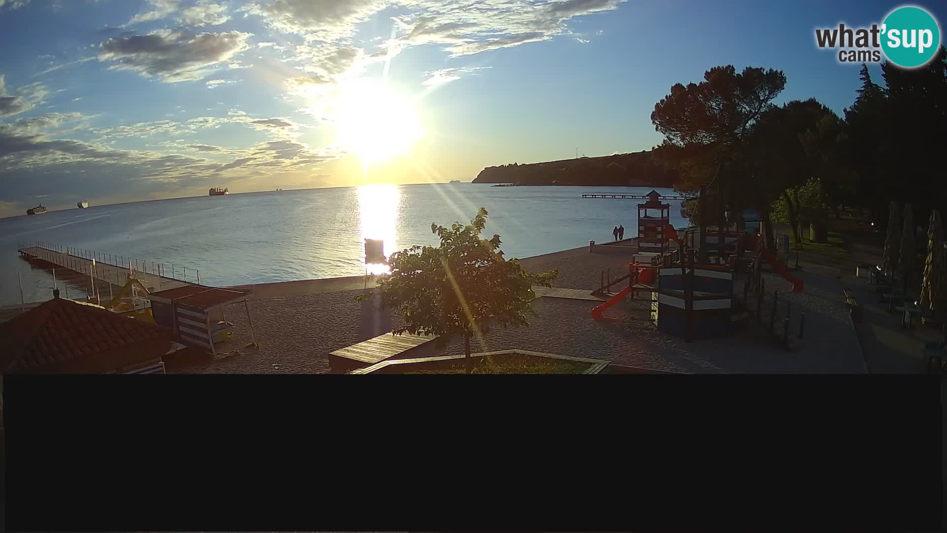 Live webcam Ankaran – Adria Ankaran Hotel & Resort – Slovenia