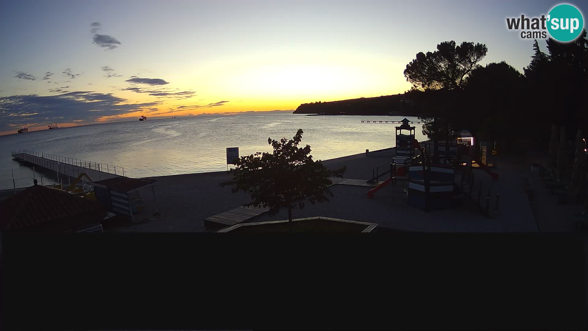 Webcam en direct Ankaran – Adria Ankaran Hotel & Resort – Slovénie