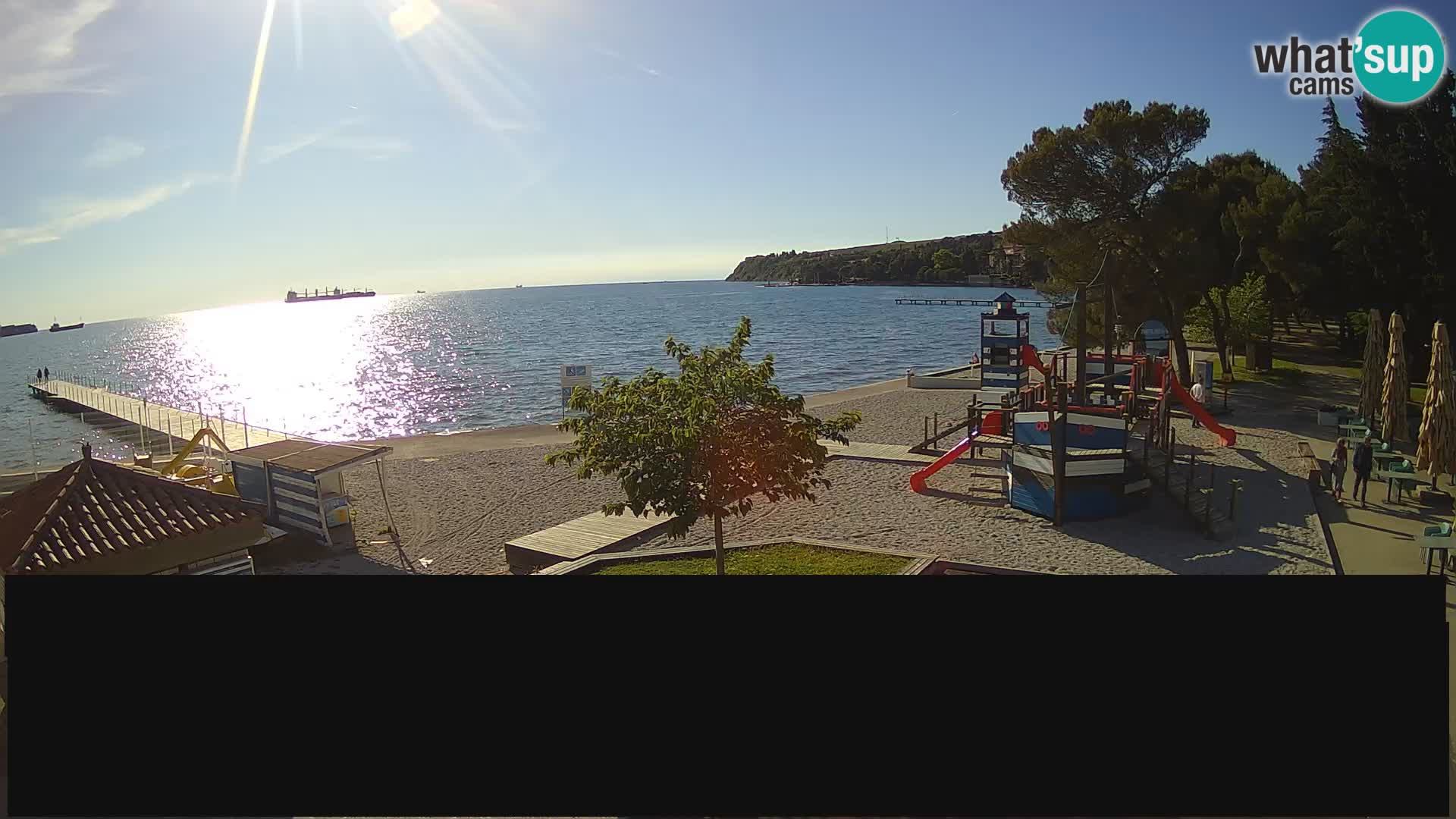 Webcam en direct Ankaran – Adria Ankaran Hotel & Resort – Slovénie