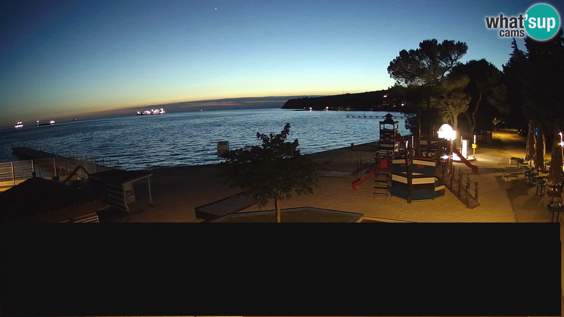 Live webcam Ankaran – Adria Ankaran Hotel & Resort – Slovenia