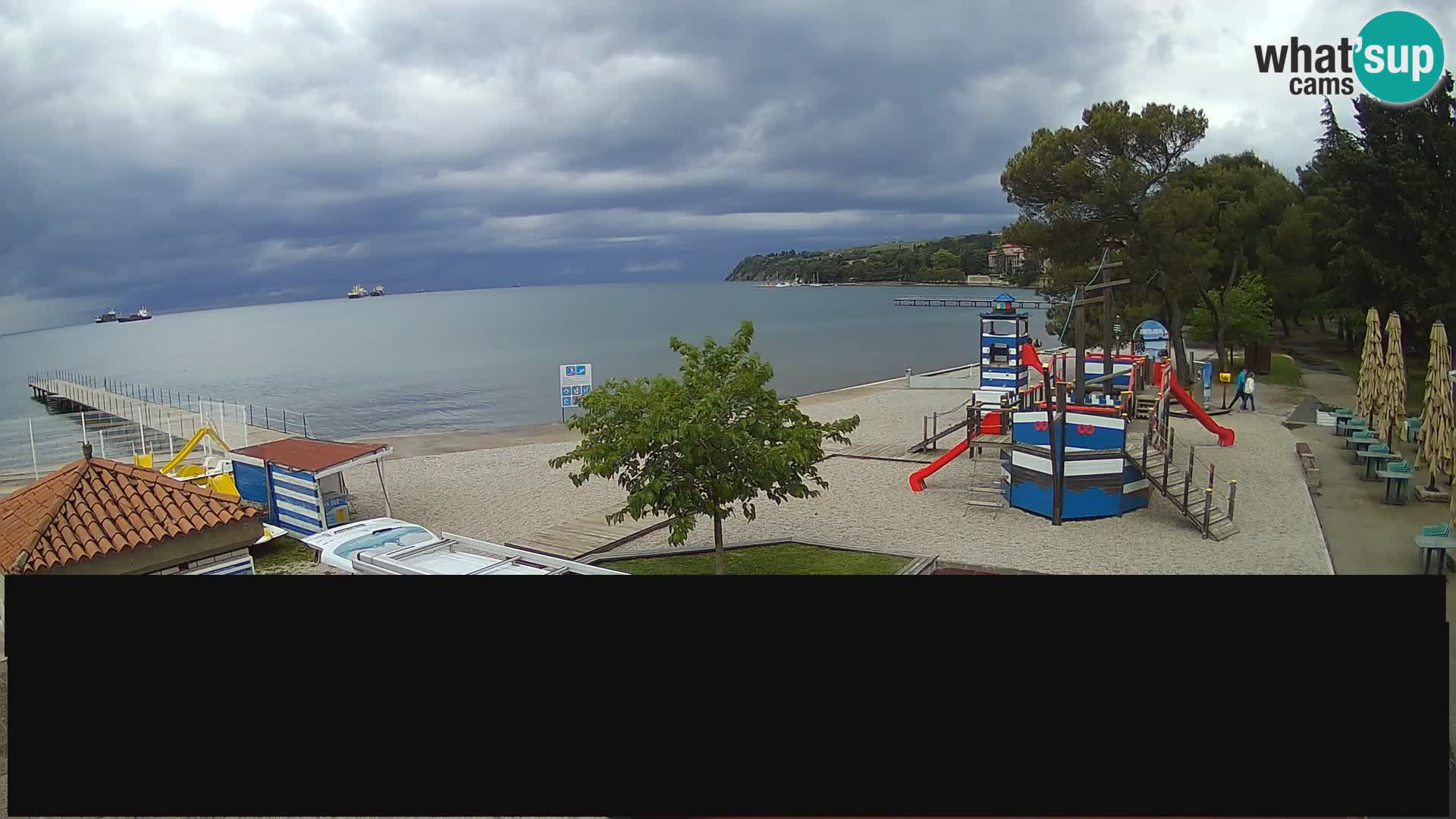 Live webcam Ankarano – Adria Ankaran Hotel & Resort – Slovenia