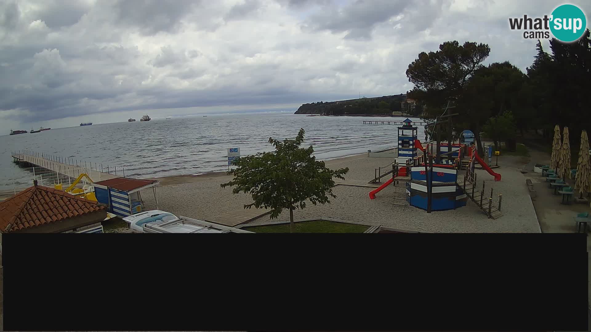 Live webcam Ankarano – Adria Ankaran Hotel & Resort – Slovenia