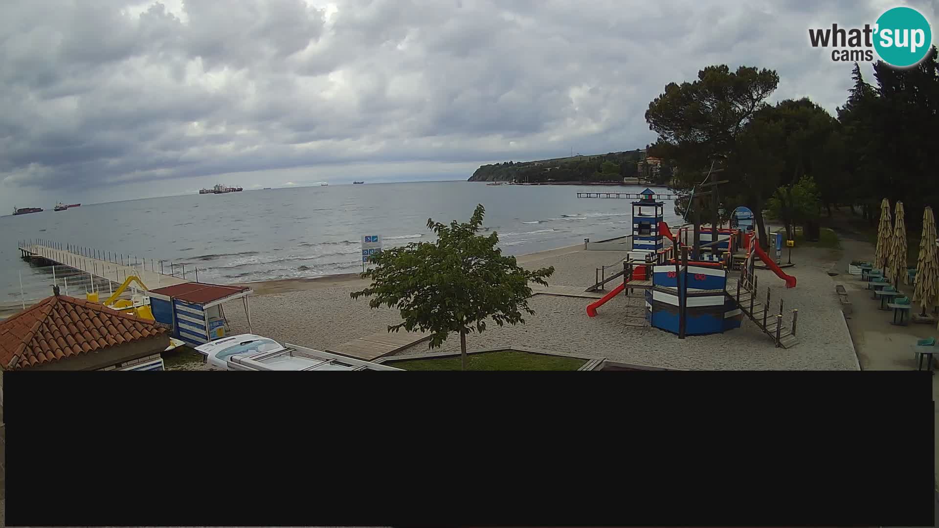 Live webcam Ankarano – Adria Ankaran Hotel & Resort – Slovenia