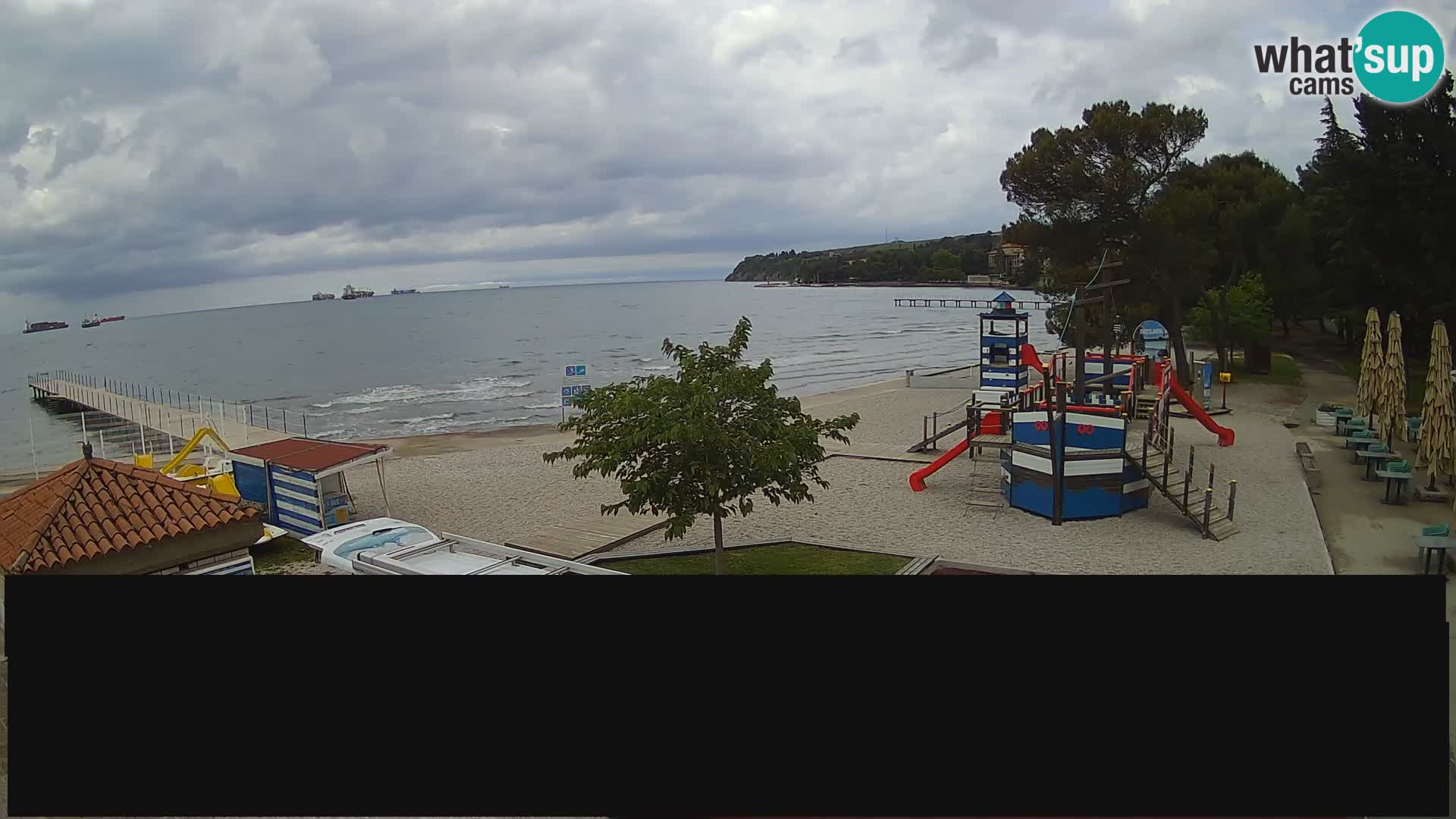 Live webcam Ankaran – Adria Ankaran Hotel & Resort – Slovenia