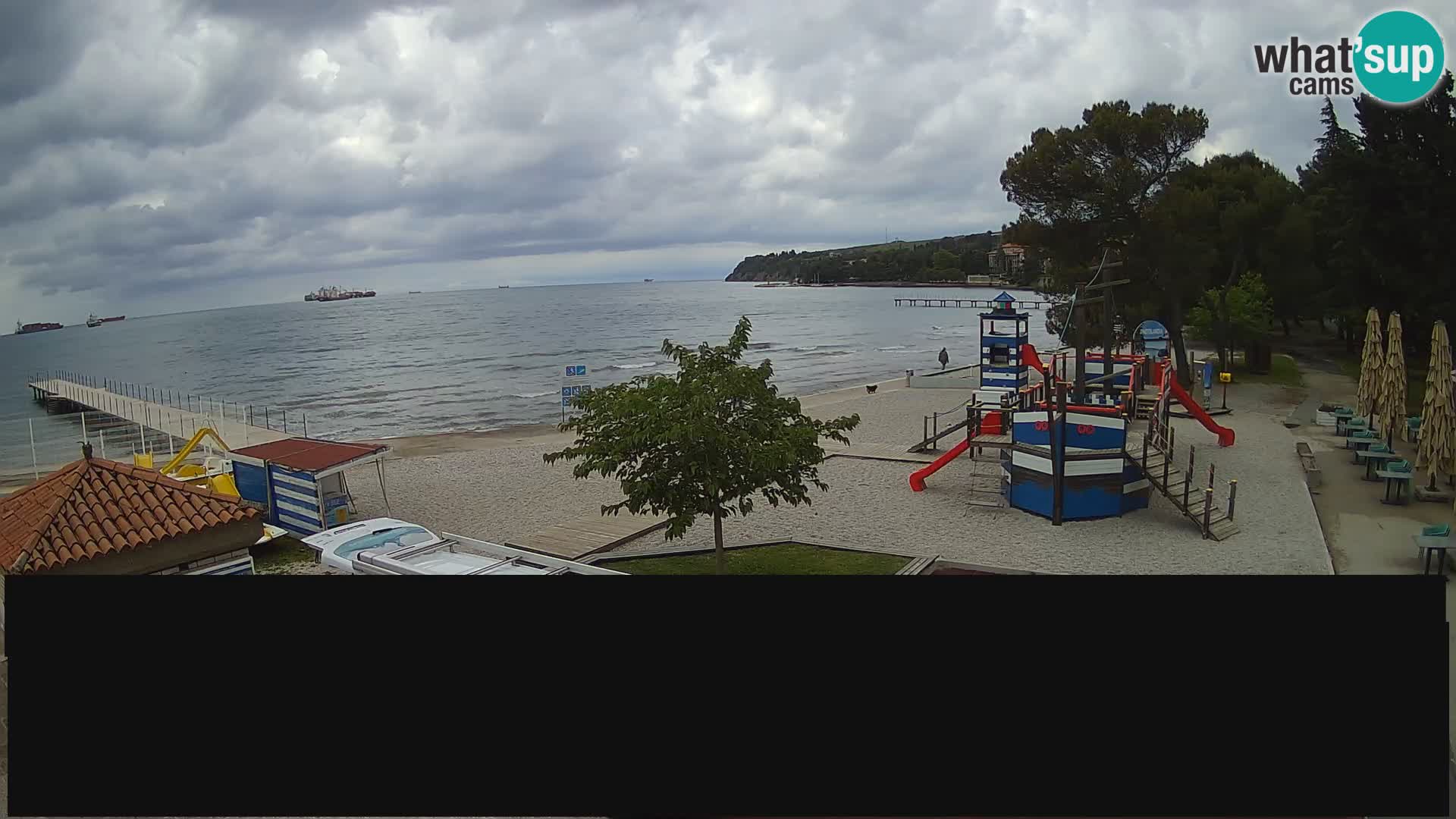 Live webcam Ankaran – Adria Ankaran Hotel & Resort – Slovenia