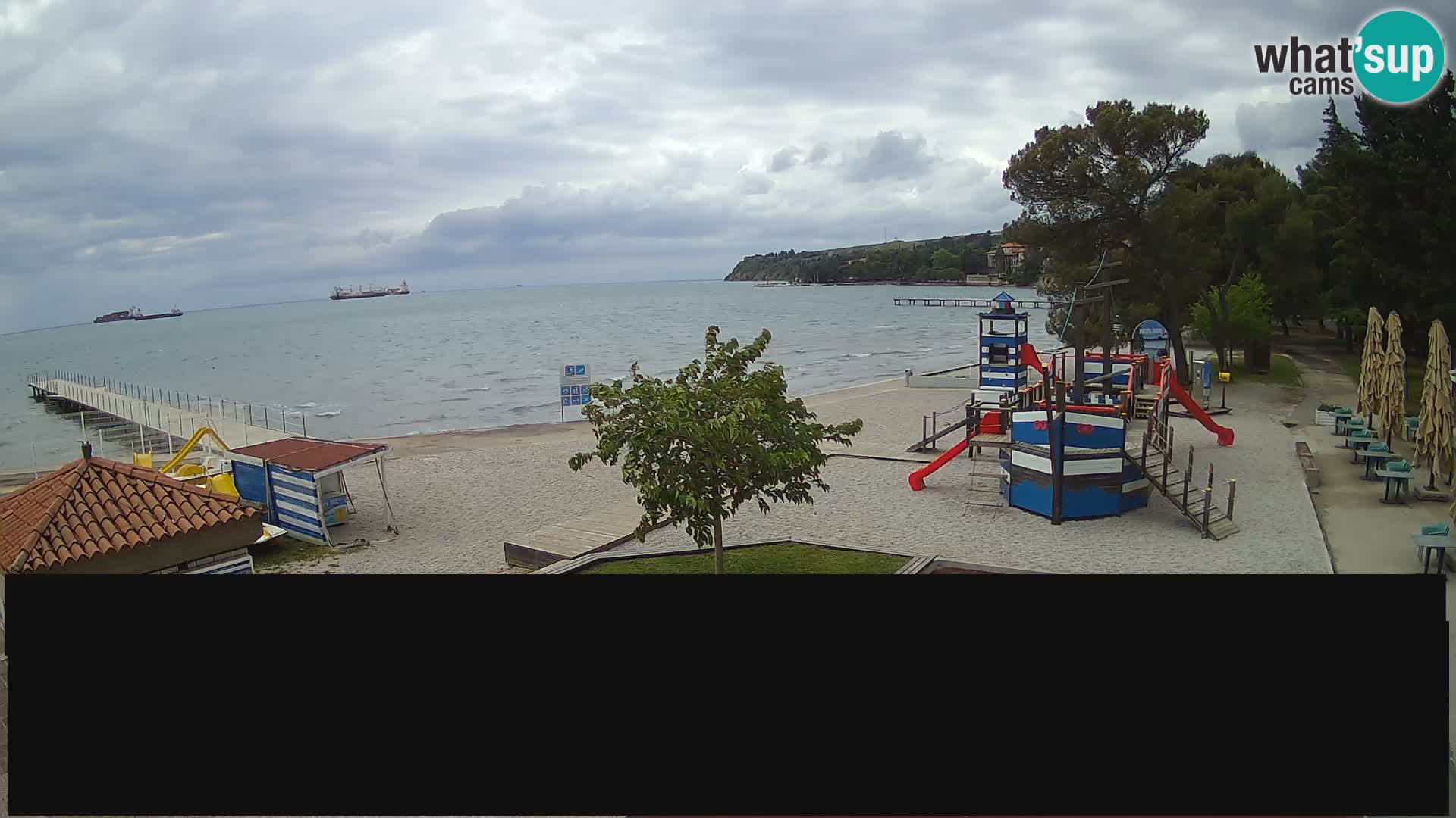 Webcam en direct Ankaran – Adria Ankaran Hotel & Resort – Slovénie