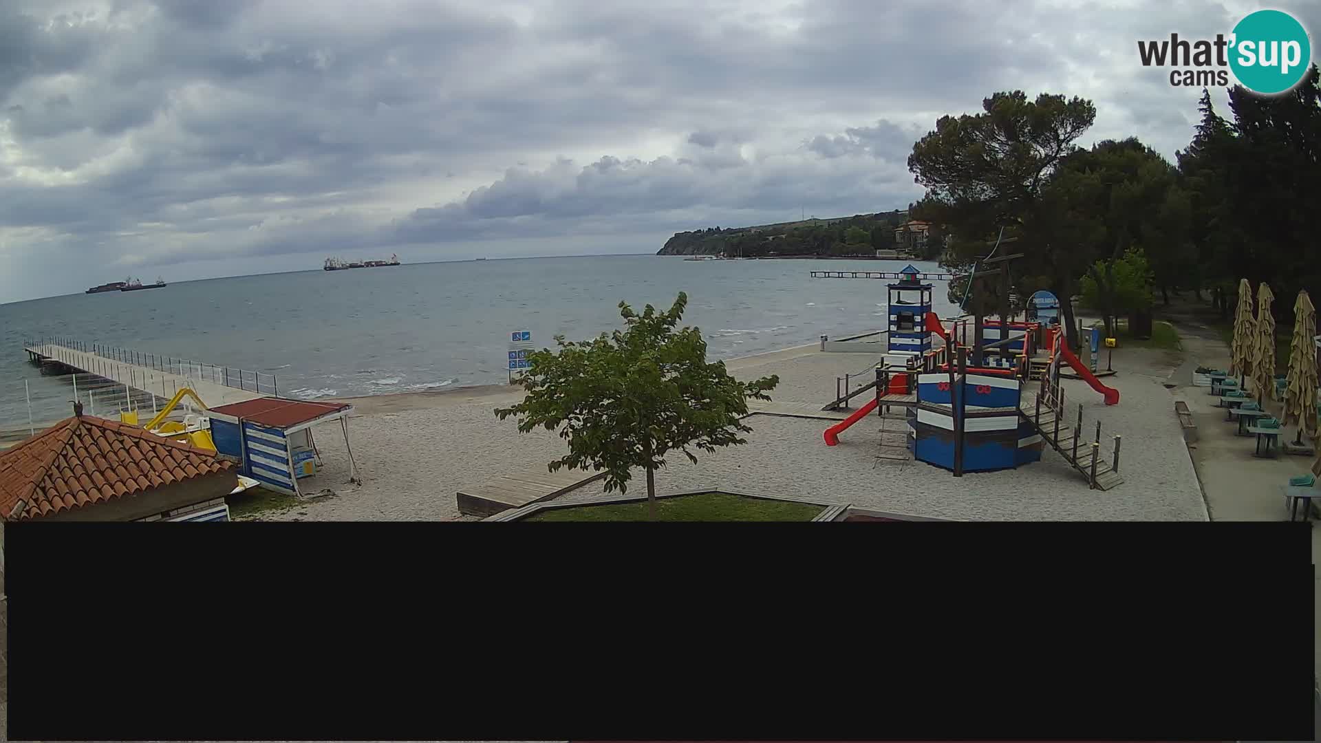 Live webcam Ankaran – Adria Ankaran Hotel & Resort – Slovenia
