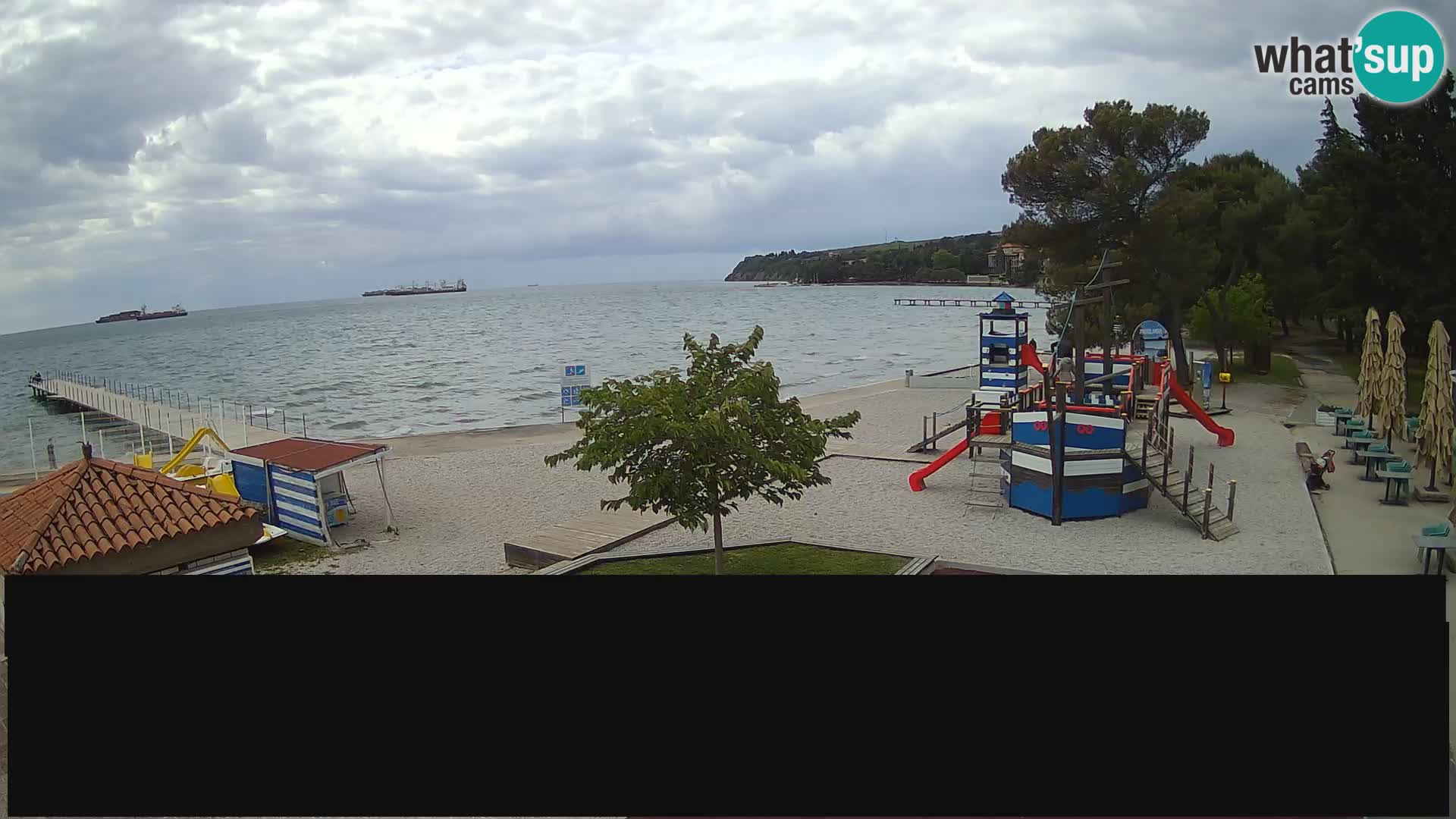 Live webcam Ankaran – Adria Ankaran Hotel & Resort – Slovenia