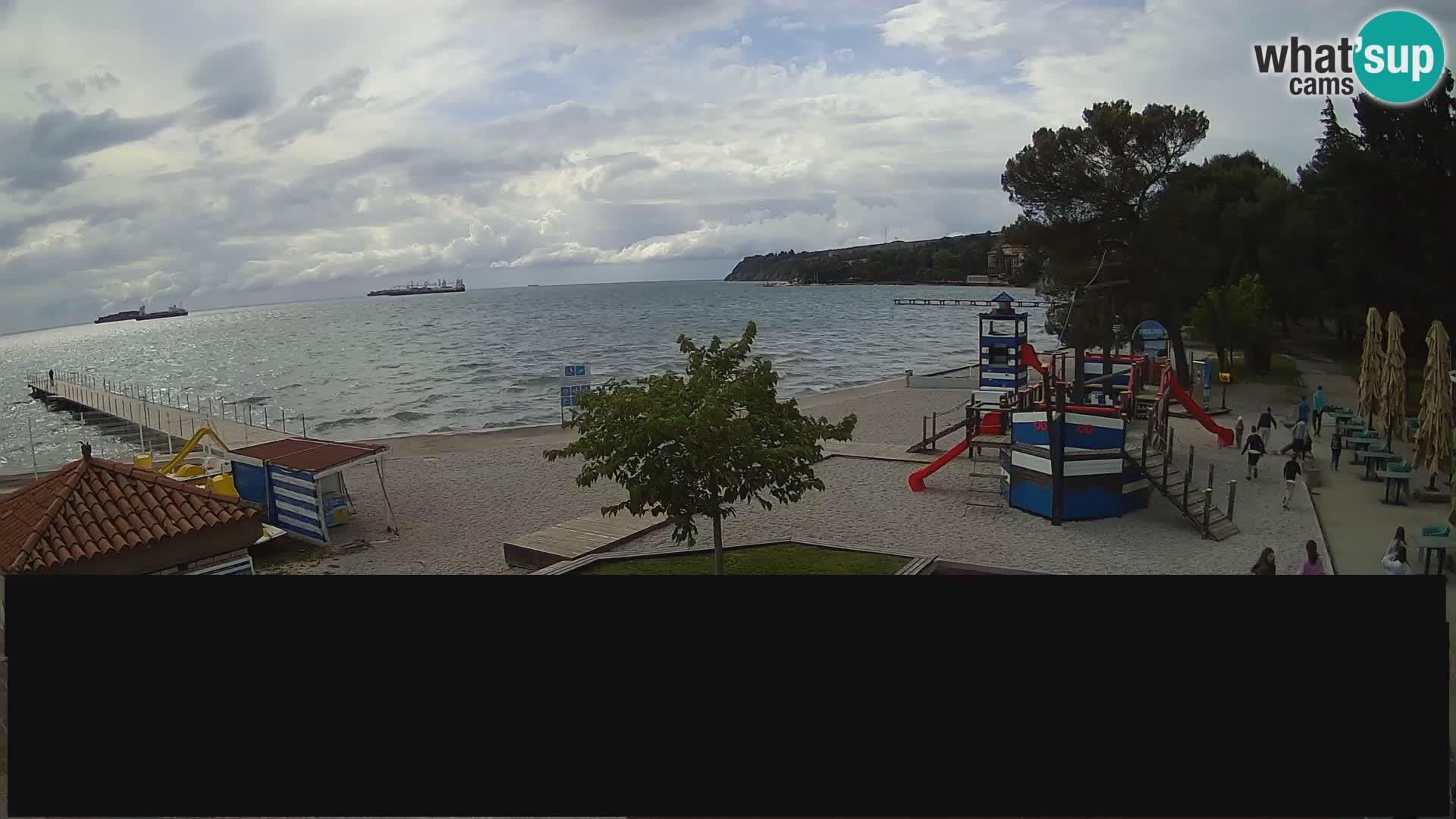 Live webcam Ankaran – Adria Ankaran Hotel & Resort – Slovenia
