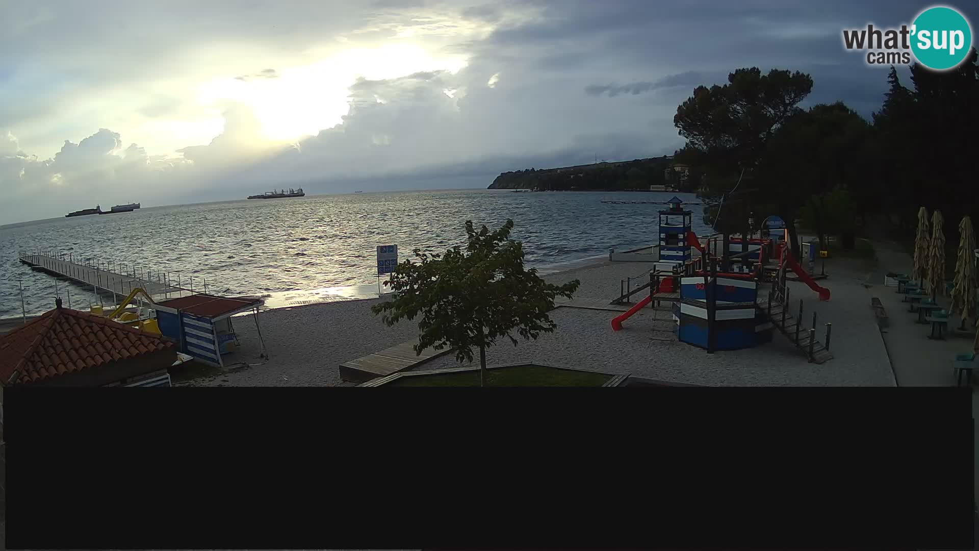 Live webcam Ankaran – Adria Ankaran Hotel & Resort – Slovenia
