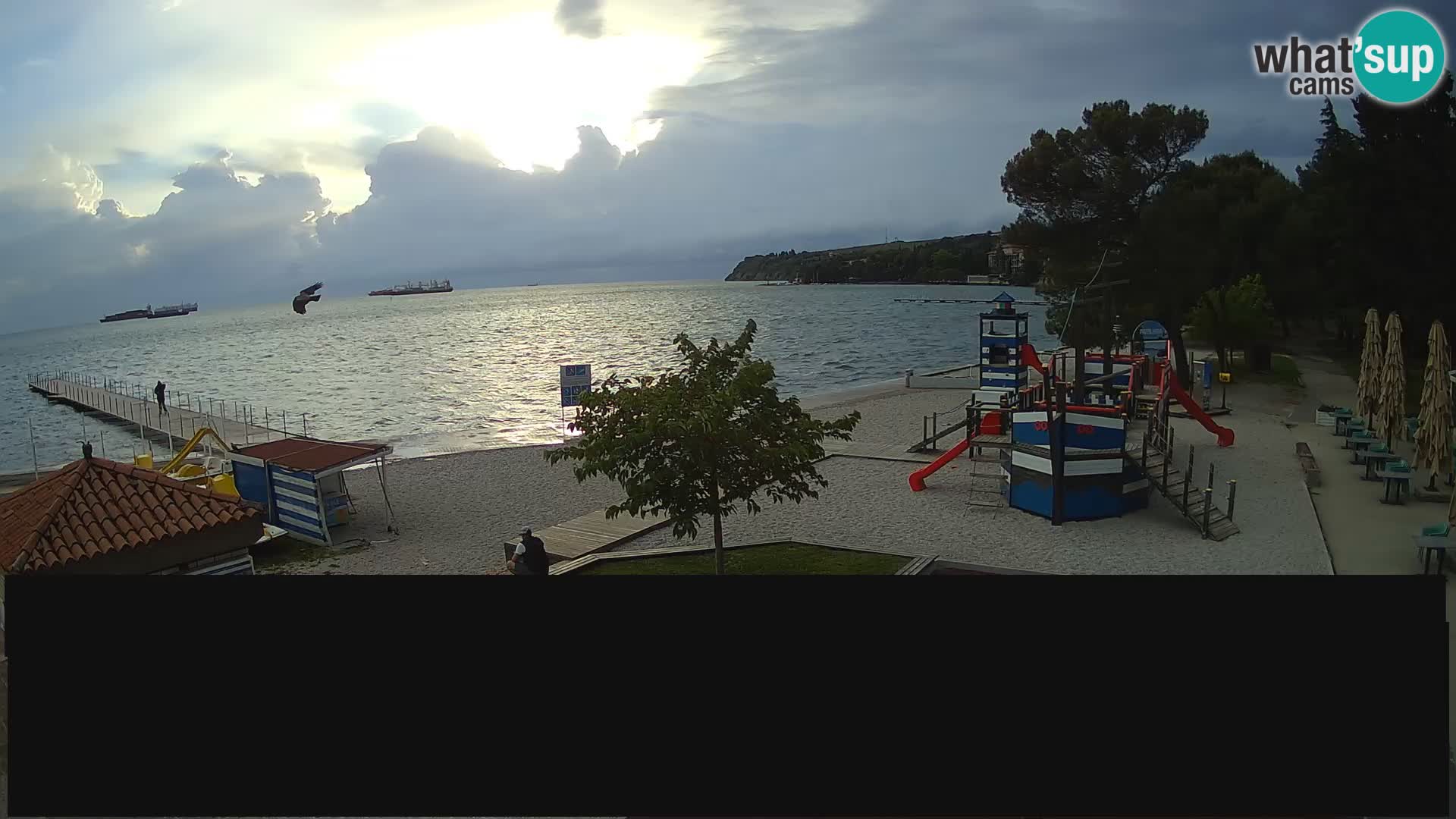 Live webcam Ankaran – Adria Ankaran Hotel & Resort – Slovenia