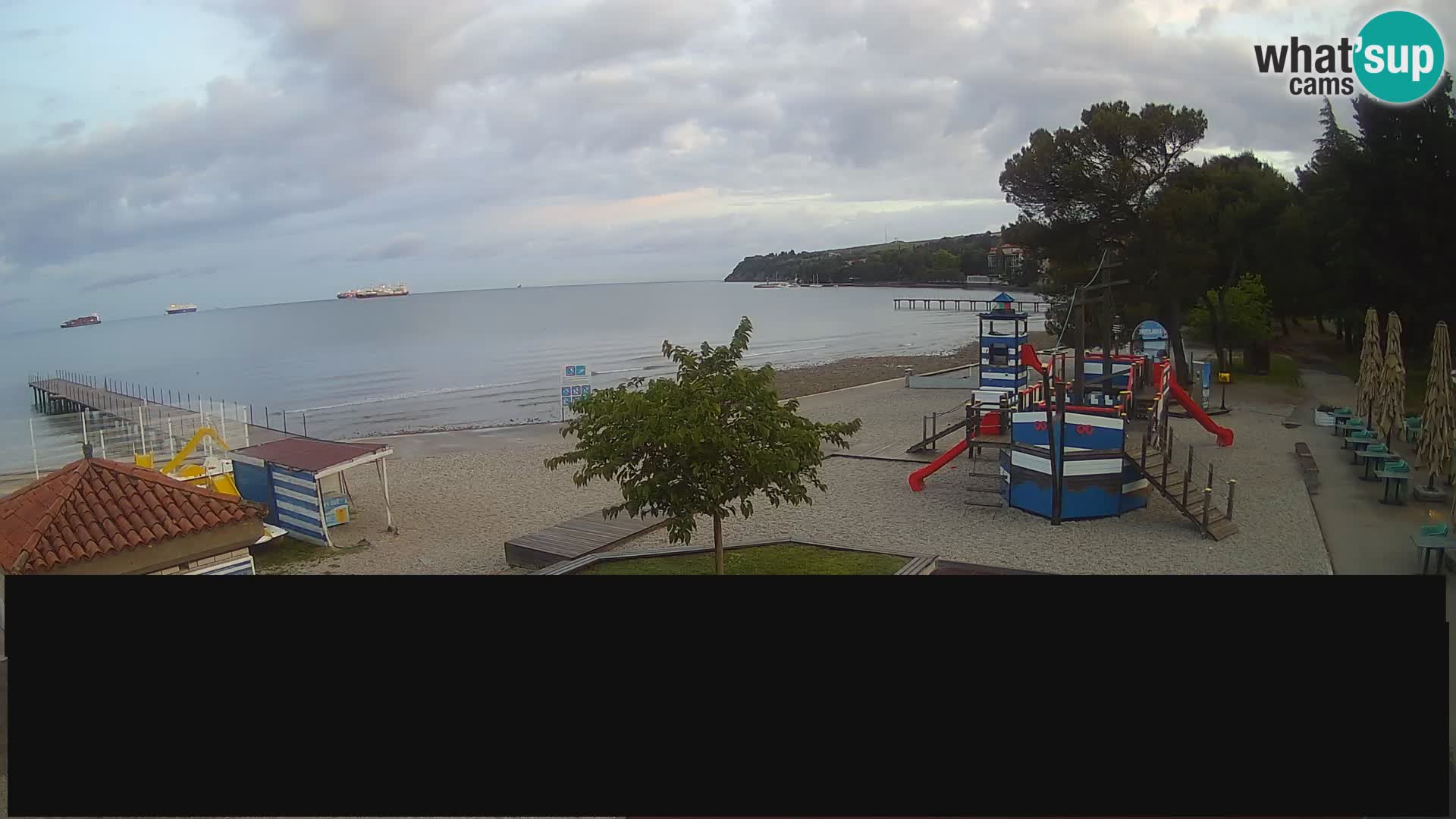 Live webcam Ankarano – Adria Ankaran Hotel & Resort – Slovenia