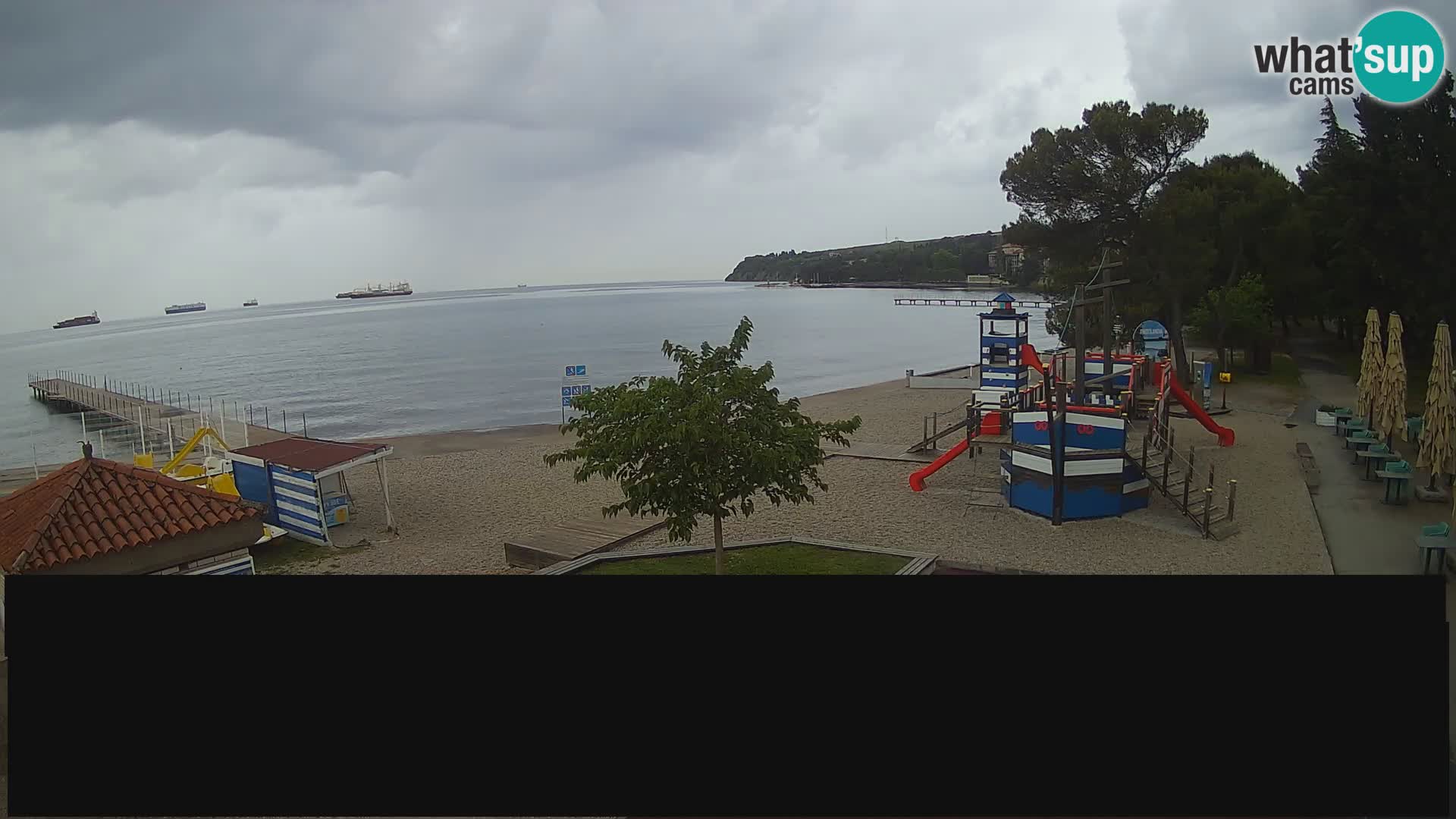 Cámara web en vivo Ankaran – Adria Ankaran Hotel & Resort – Eslovenia