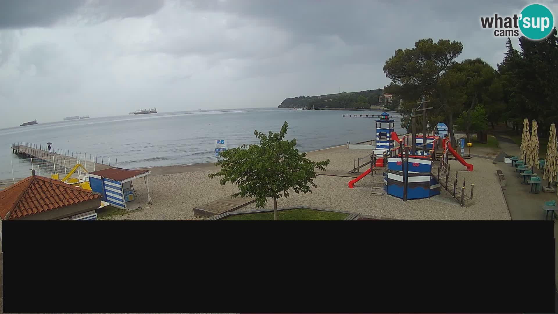 Web kamera uživo Ankaran – Adria Ankaran Hotel & Resort – Slovenija