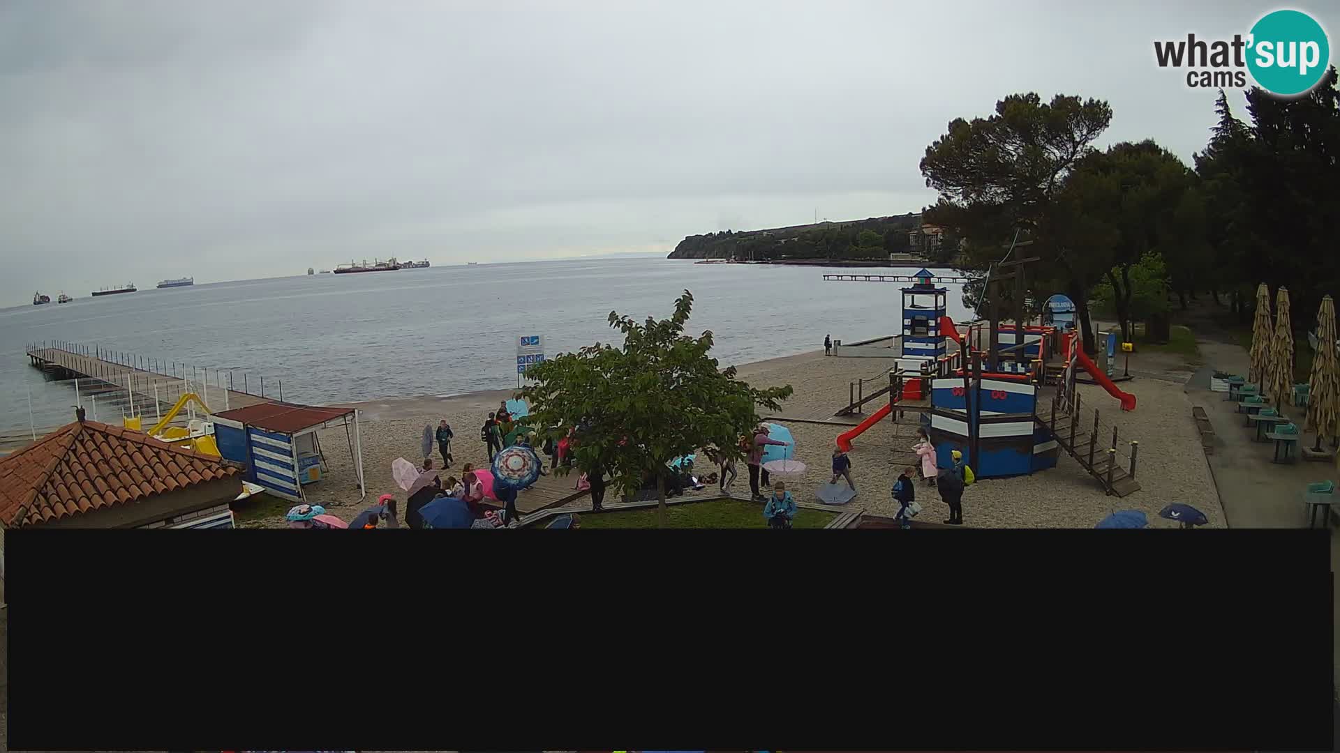 Webcam en direct Ankaran – Adria Ankaran Hotel & Resort – Slovénie