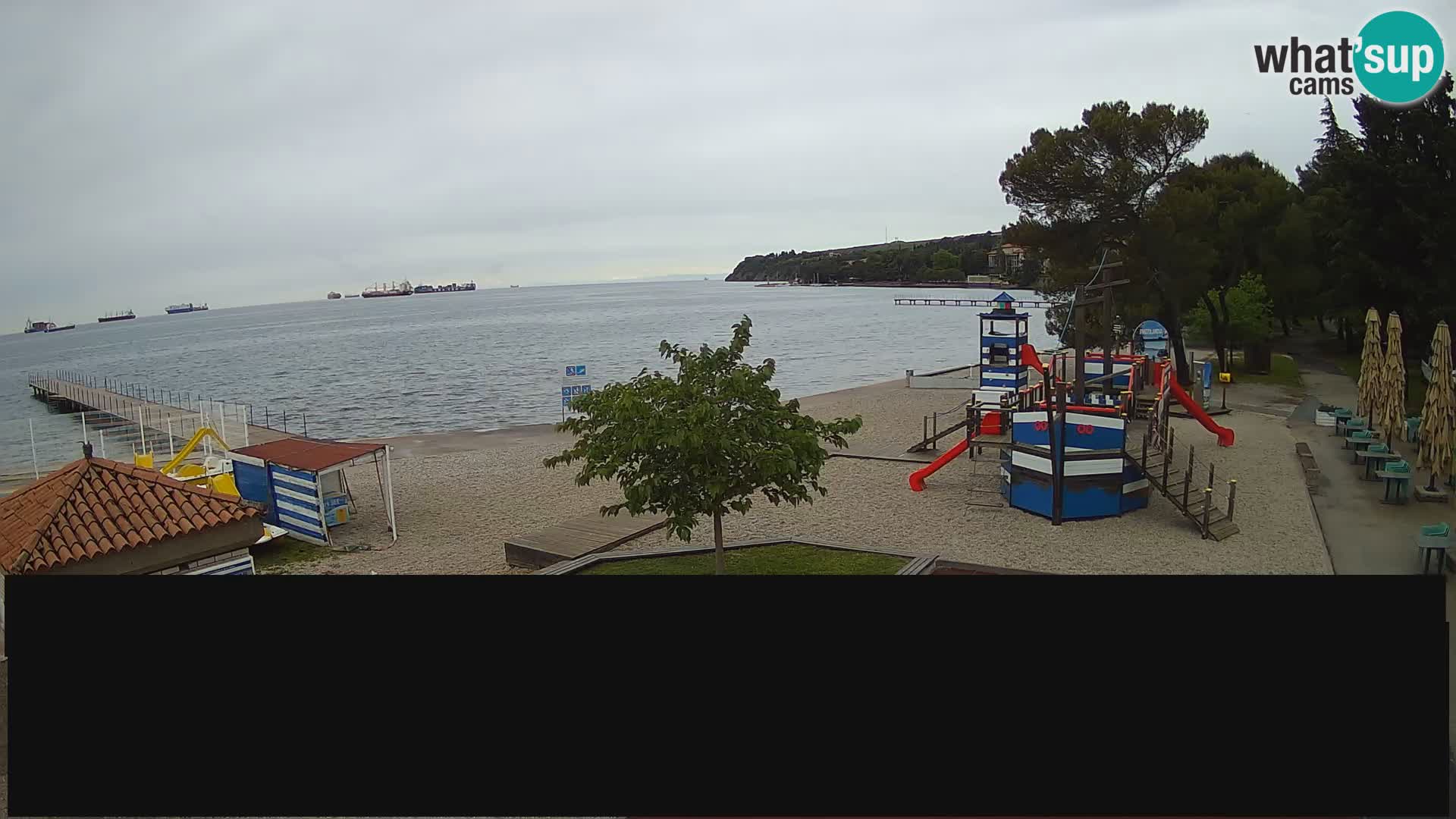 Webcam en direct Ankaran – Adria Ankaran Hotel & Resort – Slovénie