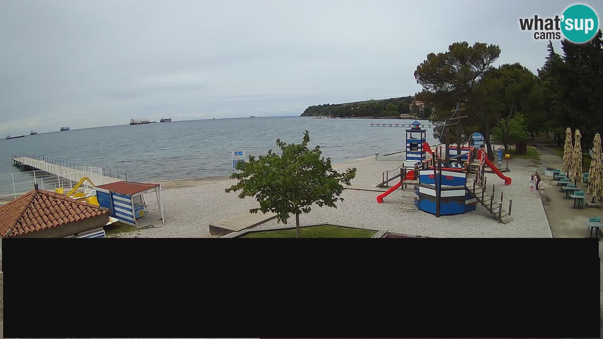 Webcam en direct Ankaran – Adria Ankaran Hotel & Resort – Slovénie
