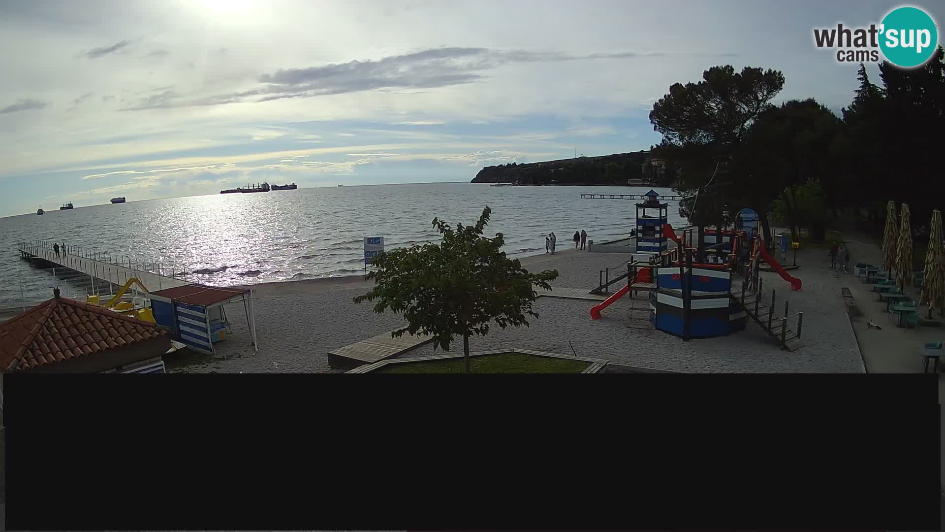 Live webcam Ankarano – Adria Ankaran Hotel & Resort – Slovenia