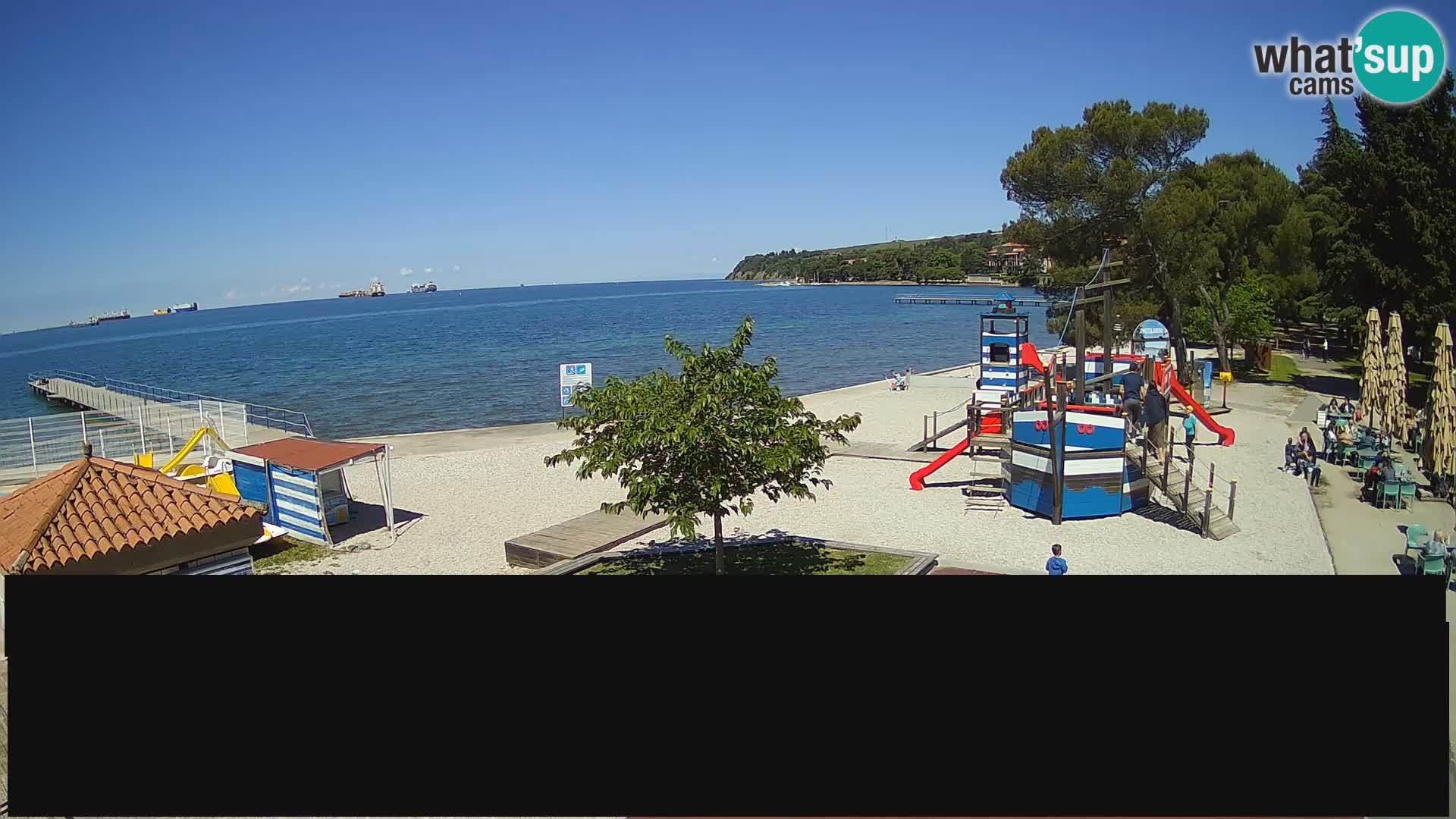 Live Webcam Ankaran – Adria Ankaran Hotel & Resort – Slowenien