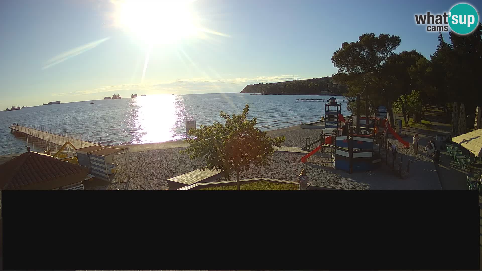 Webcam en direct Ankaran – Adria Ankaran Hotel & Resort – Slovénie
