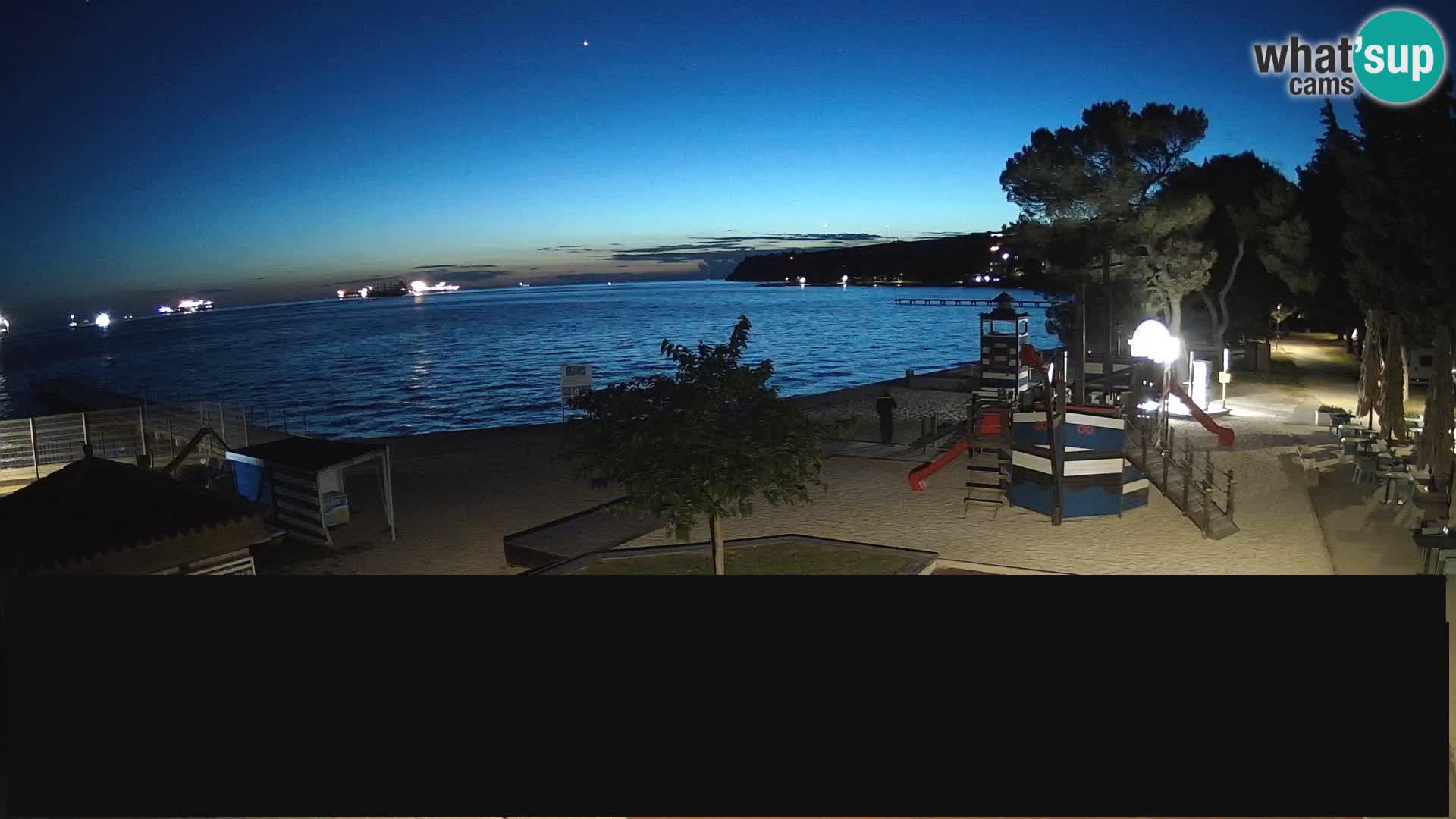 Live webcam Ankaran – Adria Ankaran Hotel & Resort – Slovenia