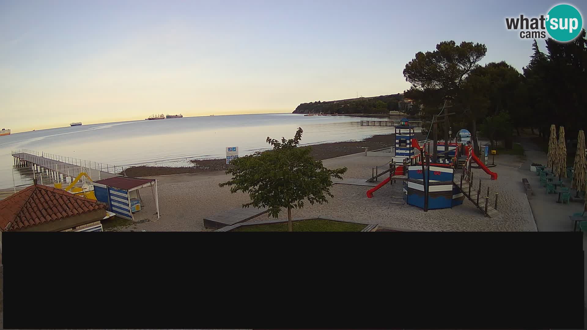 Webcam en direct Ankaran – Adria Ankaran Hotel & Resort – Slovénie