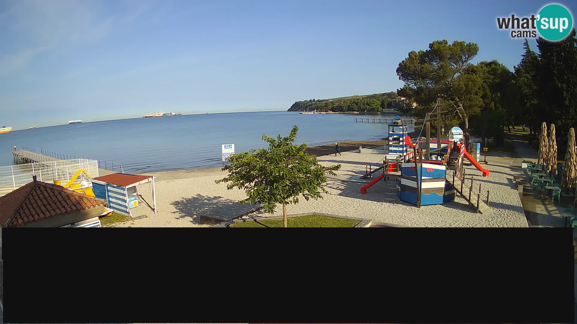 Webcam en direct Ankaran – Adria Ankaran Hotel & Resort – Slovénie