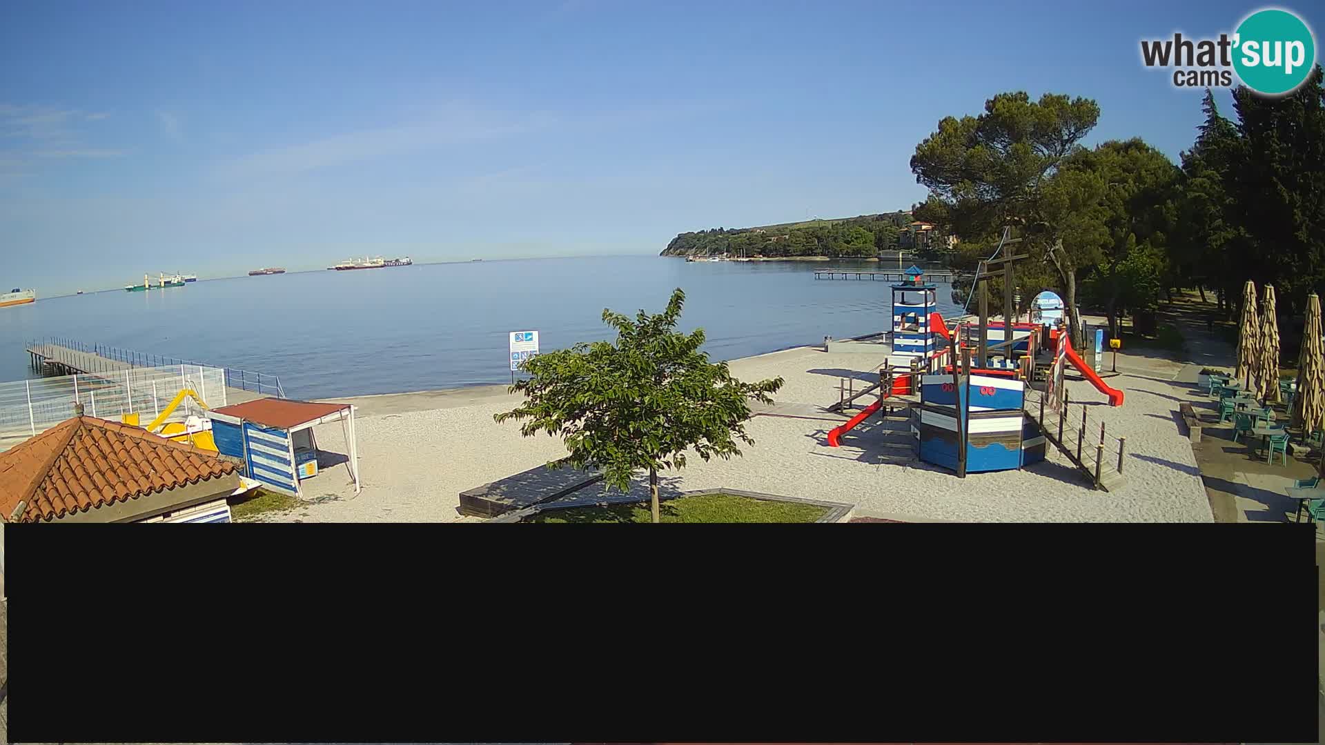 Live Webcam Ankaran – Adria Ankaran Hotel & Resort – Slowenien