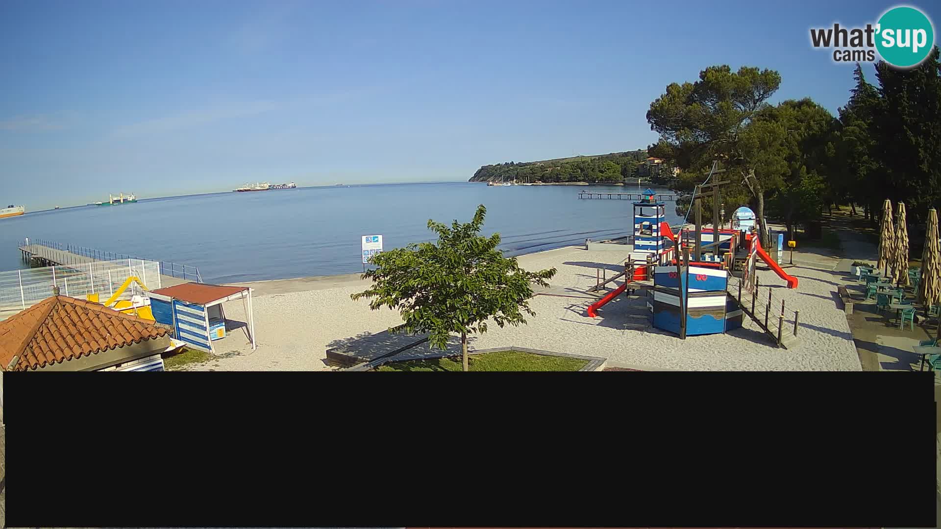 Webcam en direct Ankaran – Adria Ankaran Hotel & Resort – Slovénie